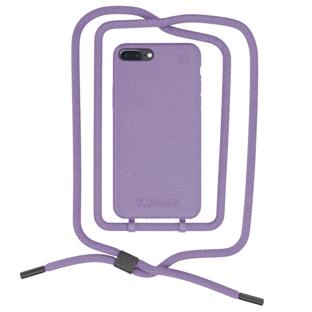 OCEANMATA Biologische Apple iPhone Connect Hülle "Flieder Edition" 6+ 6S+ 7+ 8+
