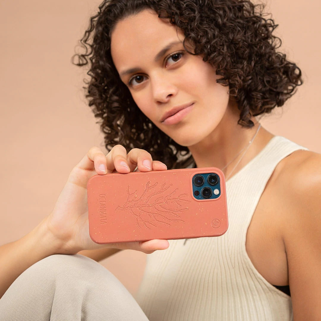 OCEANMATA Biologische Apple iPhone Hülle "Coral Edition"