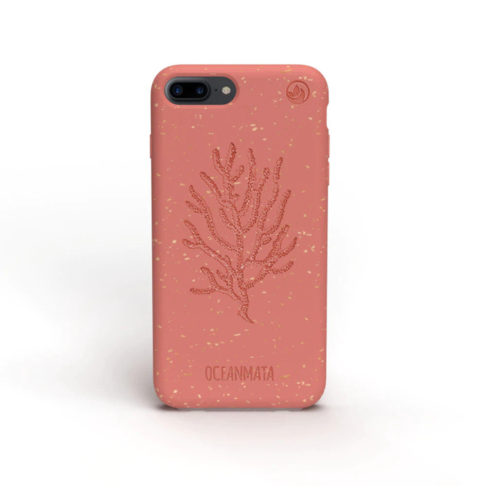 OCEANMATA Biologische Apple iPhone Hülle "Coral Edition" 6+ 6S+ 7+ 8+