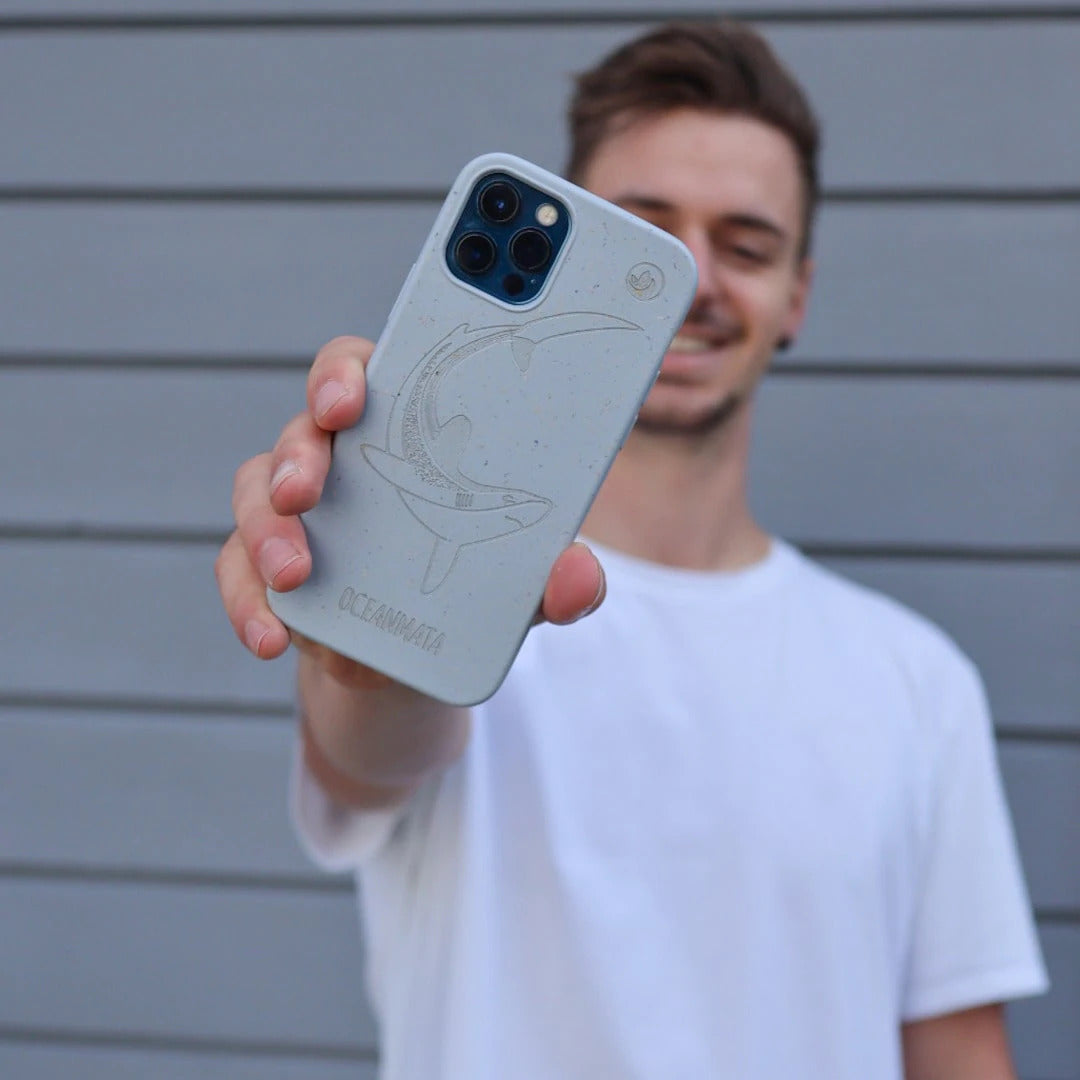 OCEANMATA Biologische Apple iPhone Hülle Shark Edition - verschiedene Modelle_3