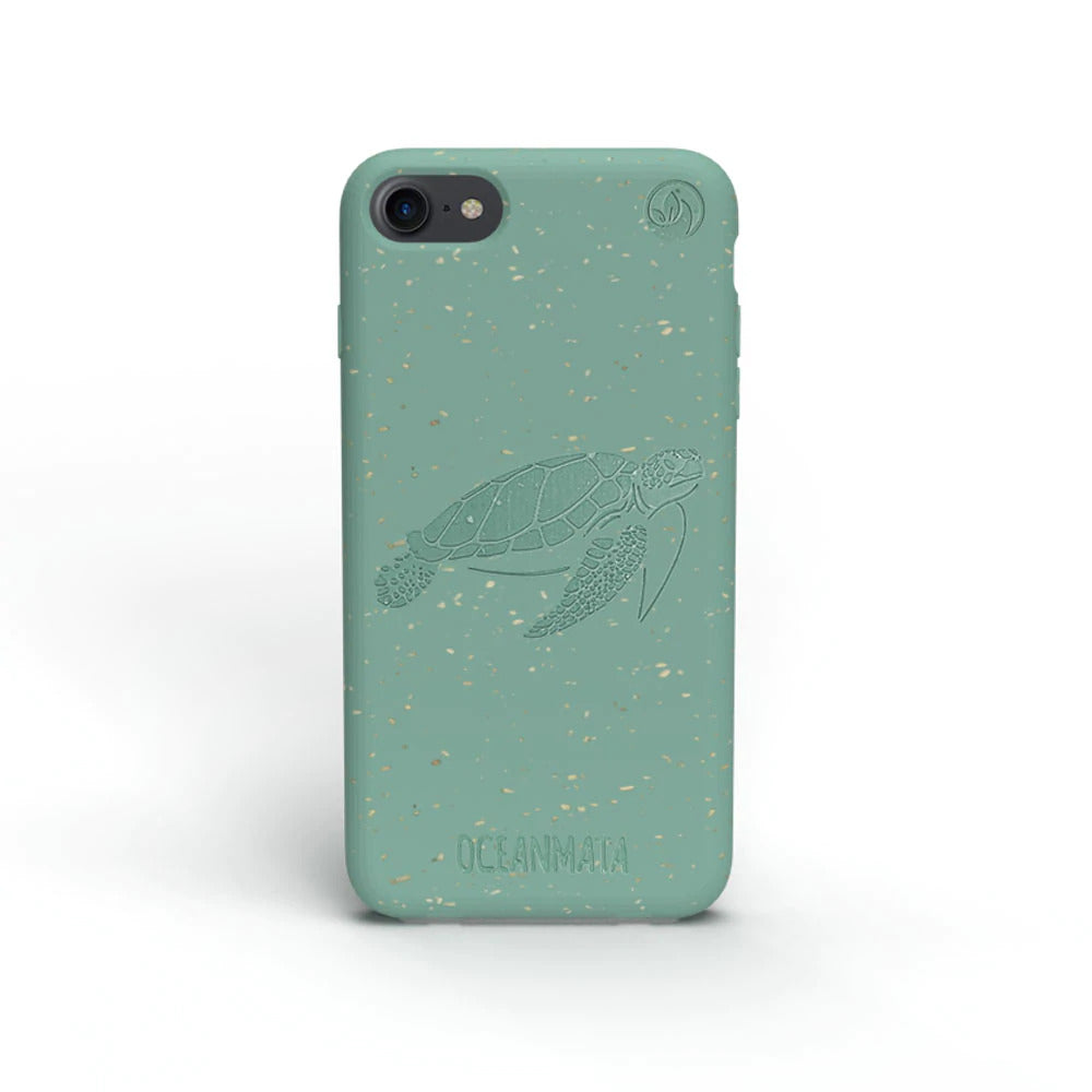 OCEANMATA Biologische Apple iPhone Hülle "Turtle Edition" 6 6S 7 8 SE(2020) SE(2022)