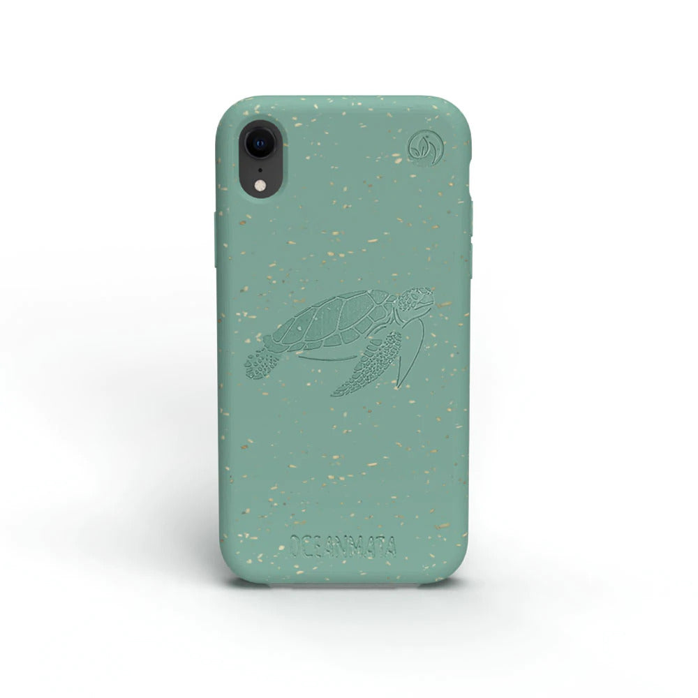 OCEANMATA Biologische Apple iPhone Hülle "Turtle Edition" XR