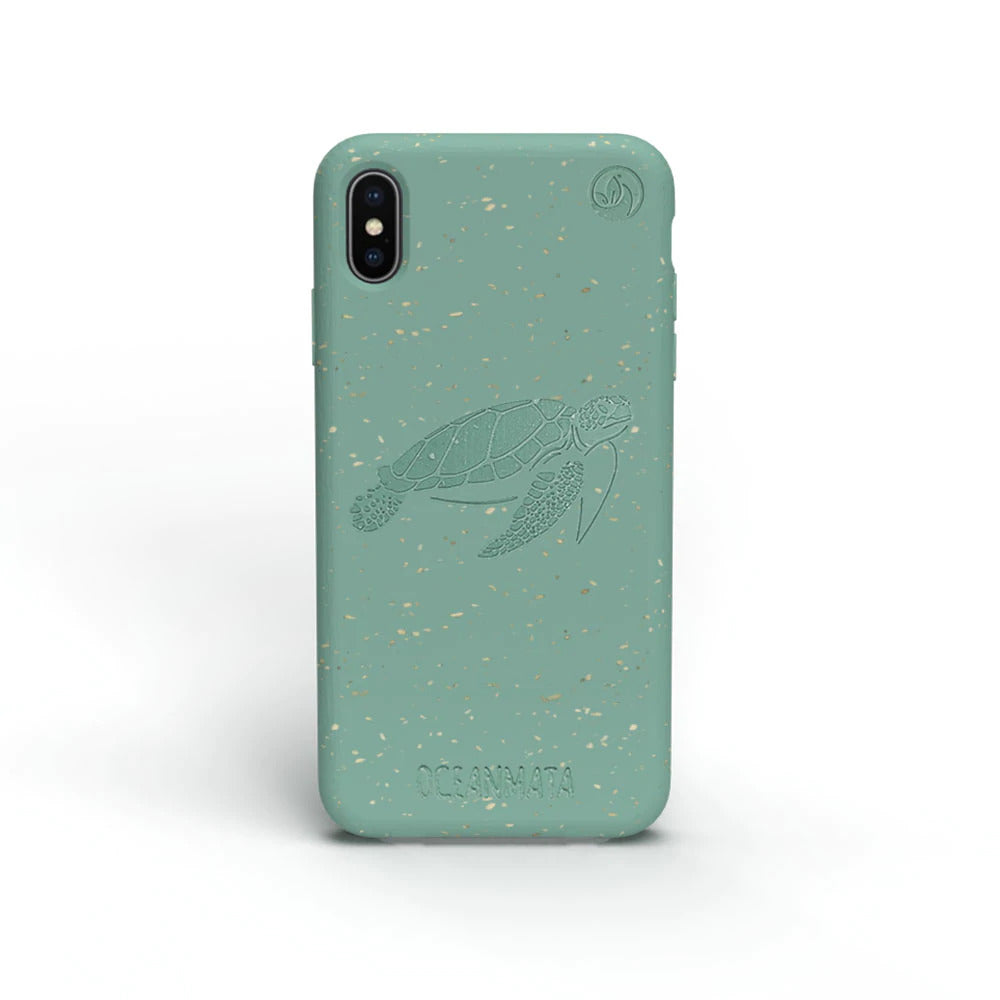 OCEANMATA Biologische Apple iPhone Hülle "Turtle Edition" X XS