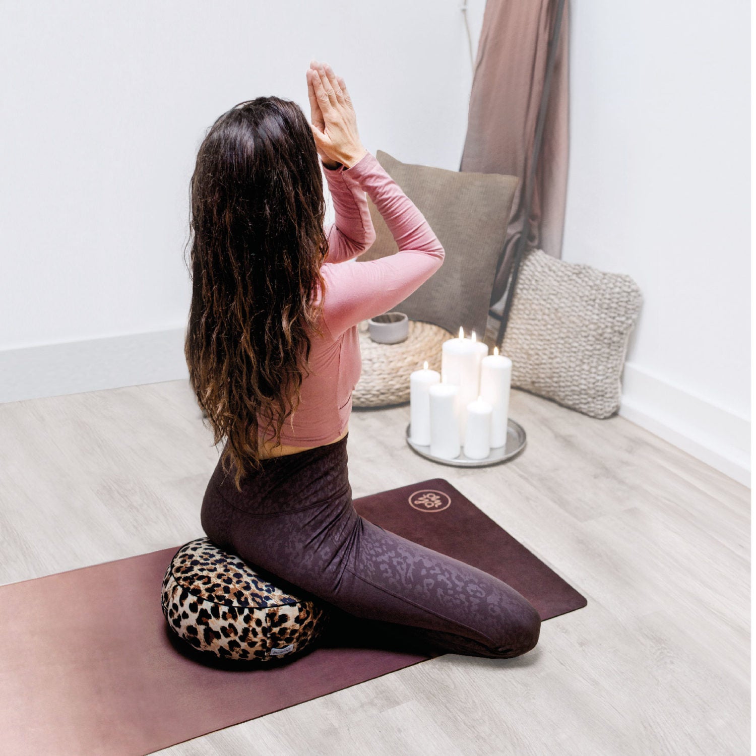 OM YA Yogamatte Terracotta Blush (2)
