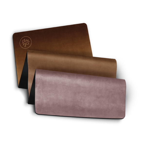 OM YA Yogamatte "Komfort" Amber Dust