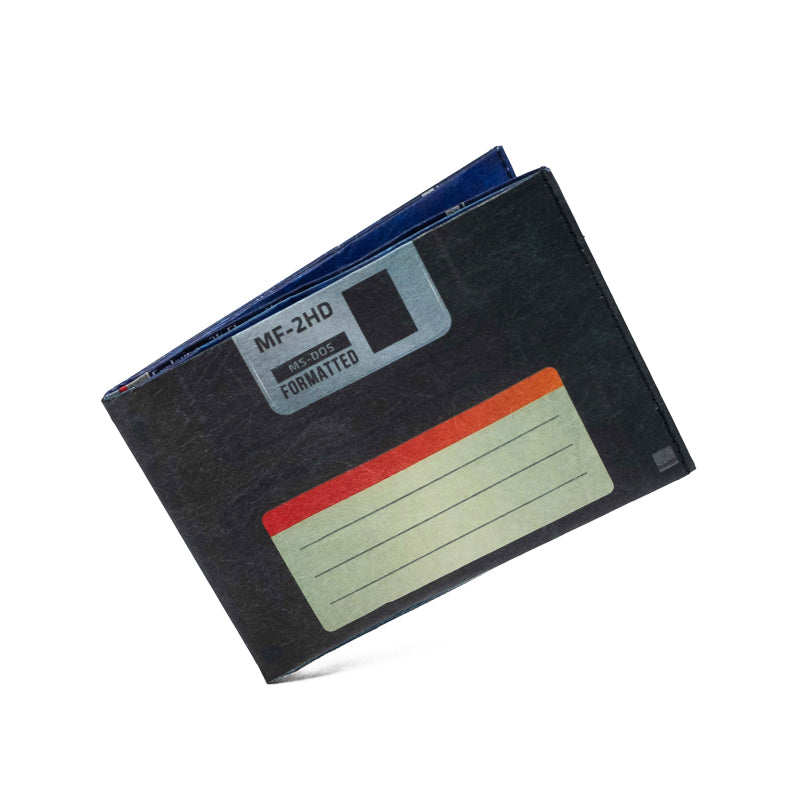 Paprcuts Portemonnaie mit RFID-Schutz Floppy Disc