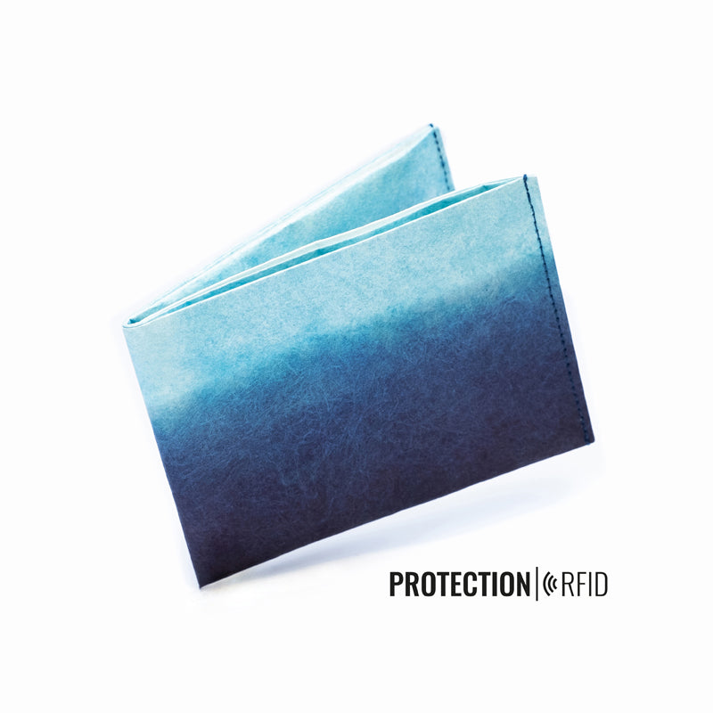 Paprcuts Portemonnaie mit RFID-Schutz Blue Lagoon