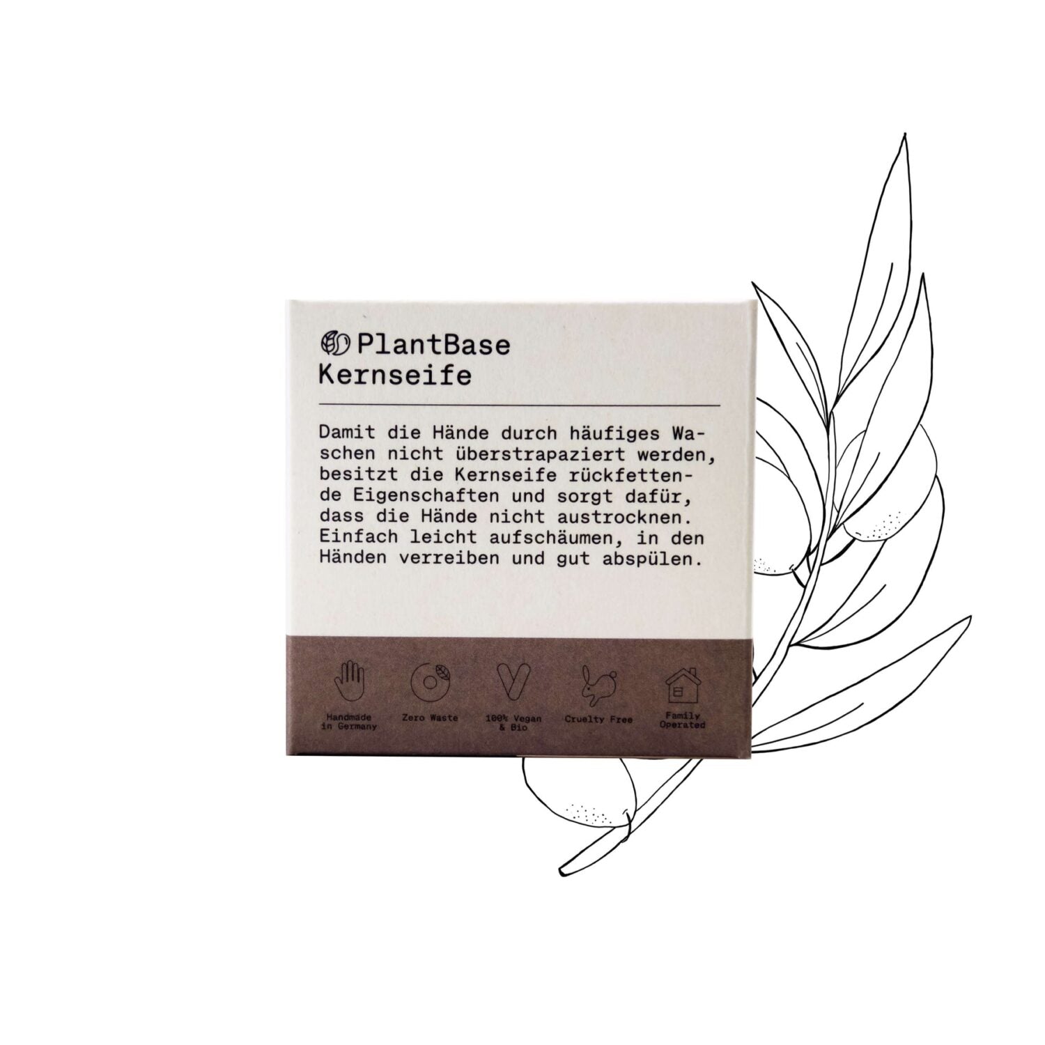 PlantBase Kernseife 100 g