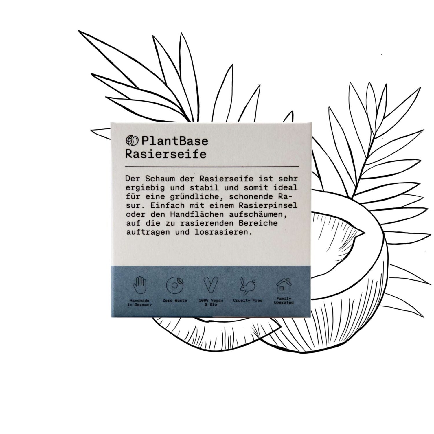 PlantBase Rasierseife