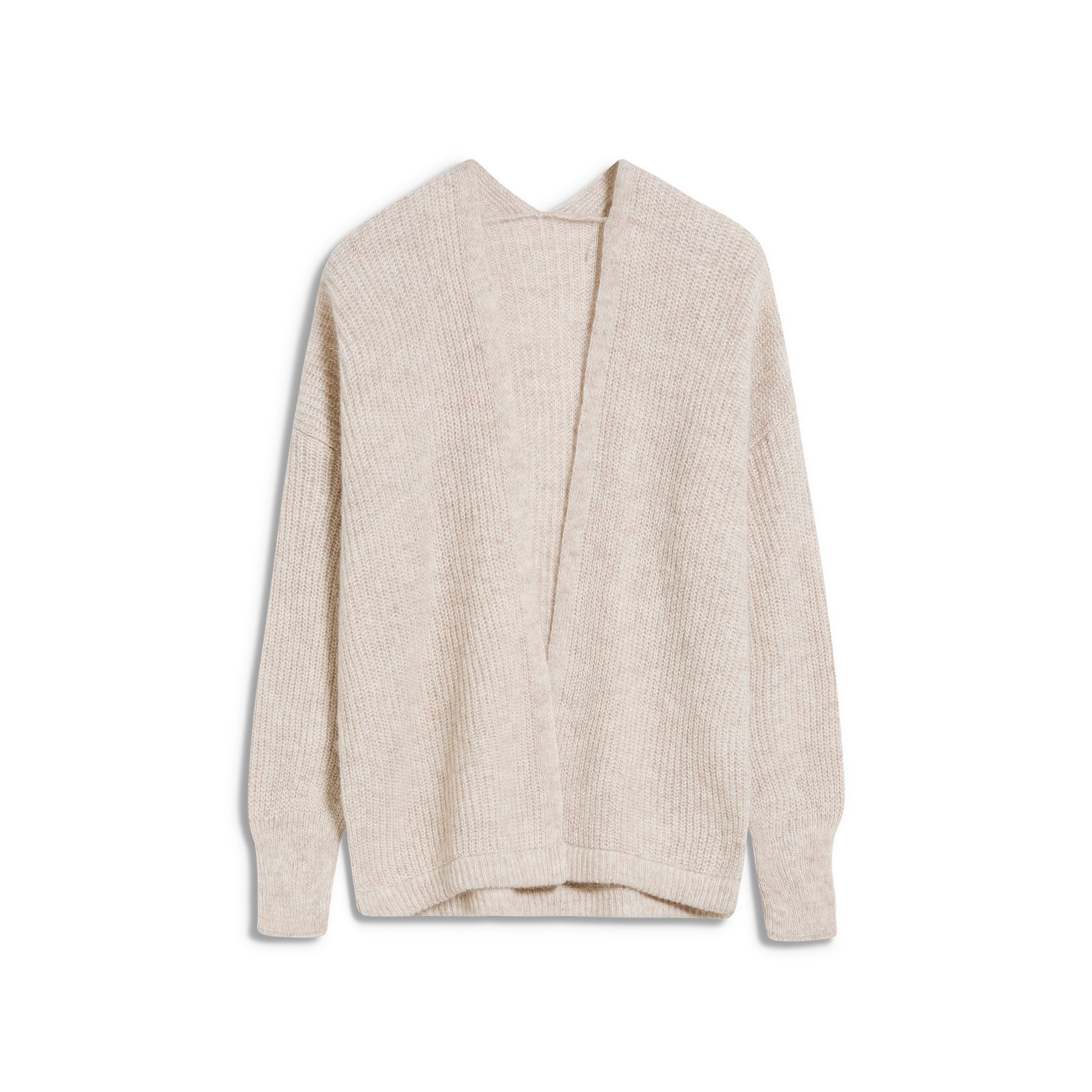 ARMEDANGELS Strick Cardigan Loose Fit "VILANAA" - oatmilk