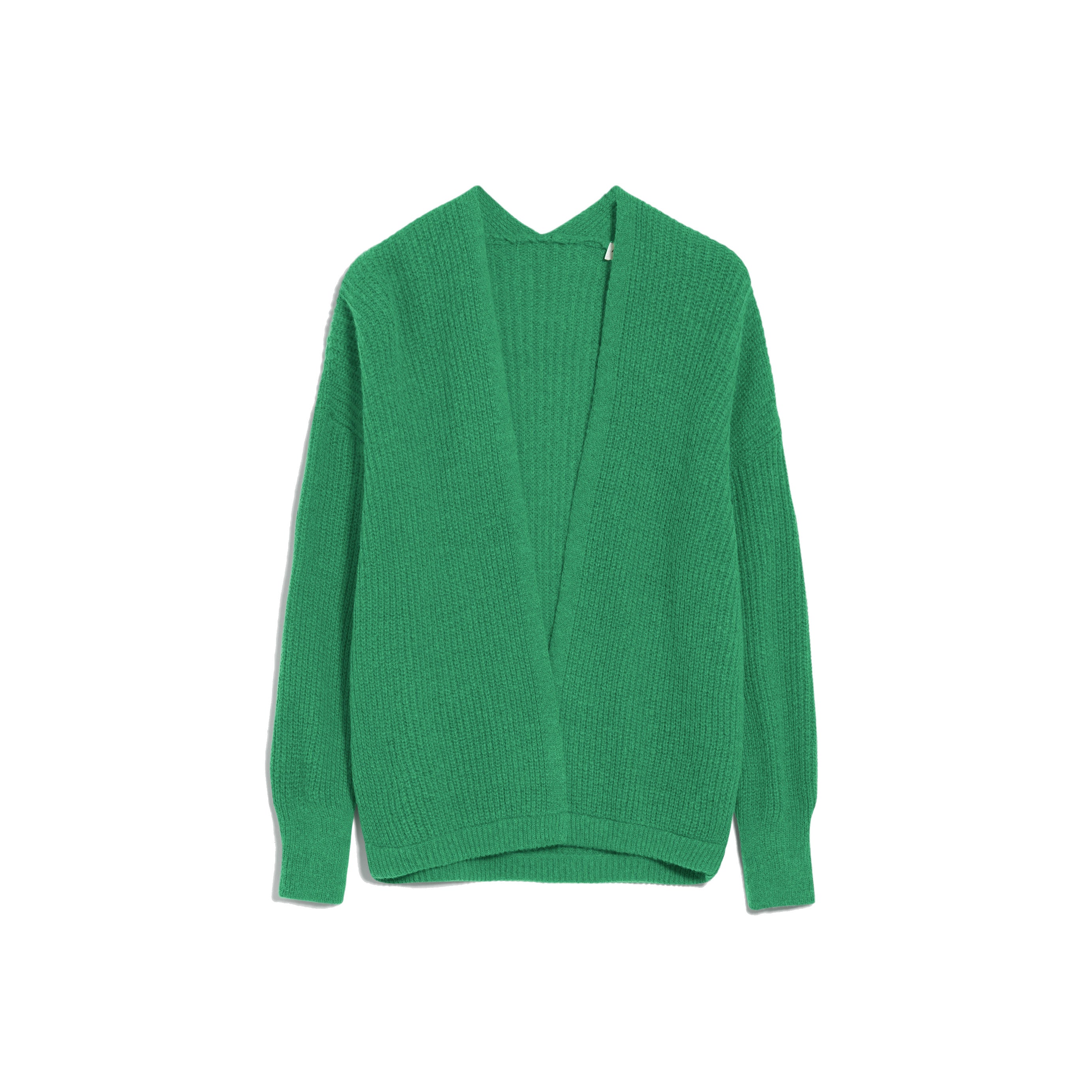 ARMEDANGELS Strick Cardigan Loose Fit "VILANAA" - apple neon