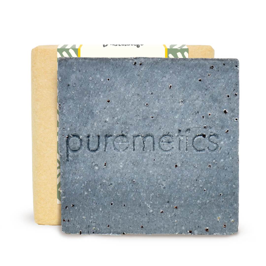puremetics Duschpeelingseife "Olive Mohn"
