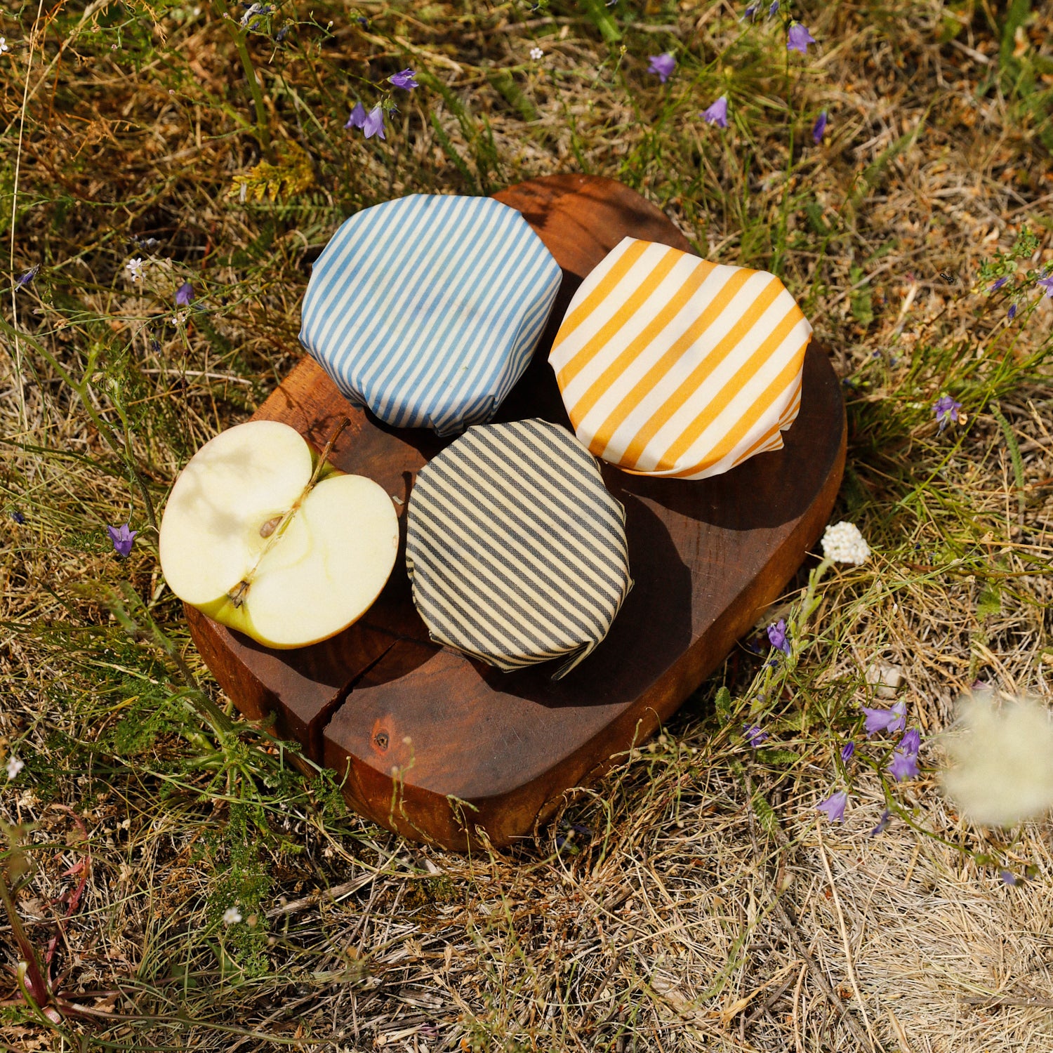 Wildwax Bienenwachstücher 3er-Set S