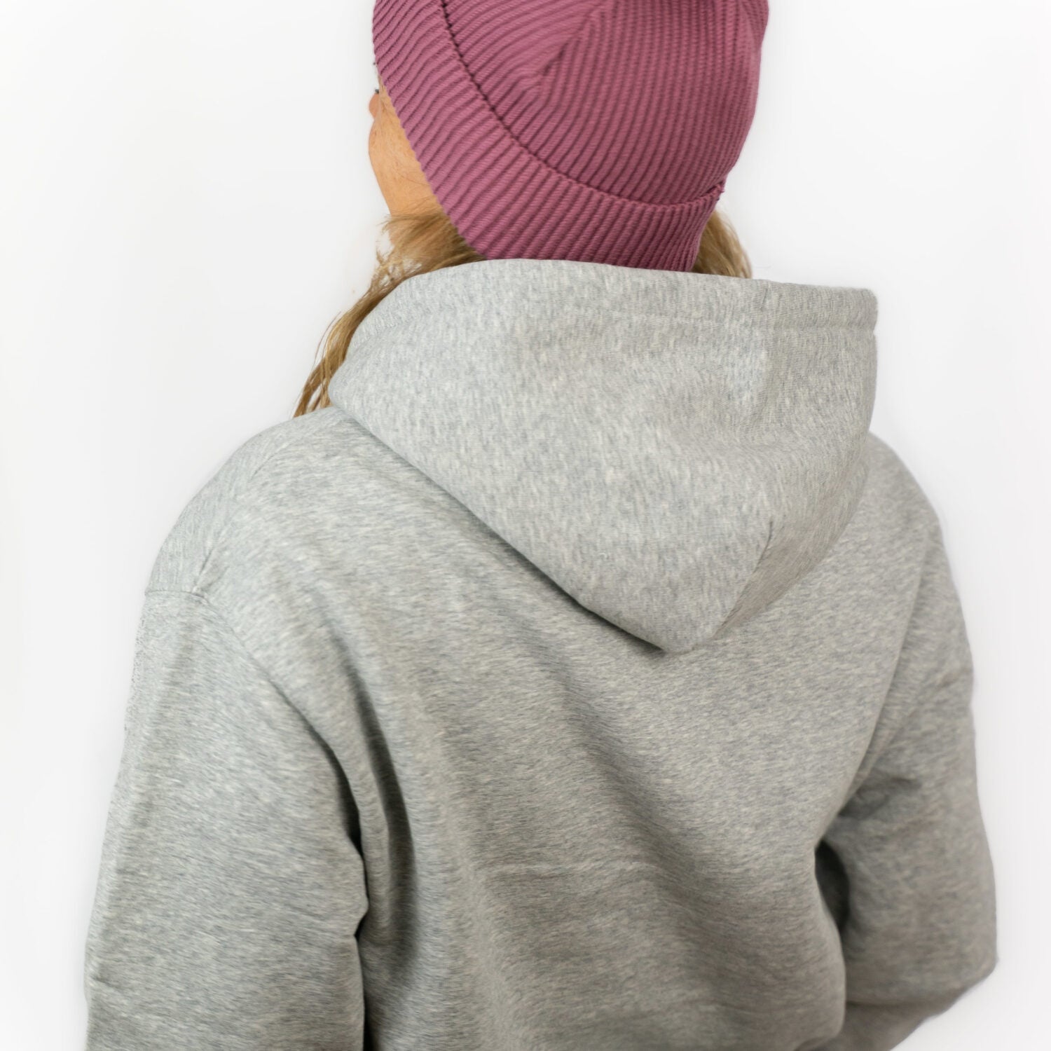 Restless Crew Damen Oversized Hoodie CREW Hoodie - Grey_1.5