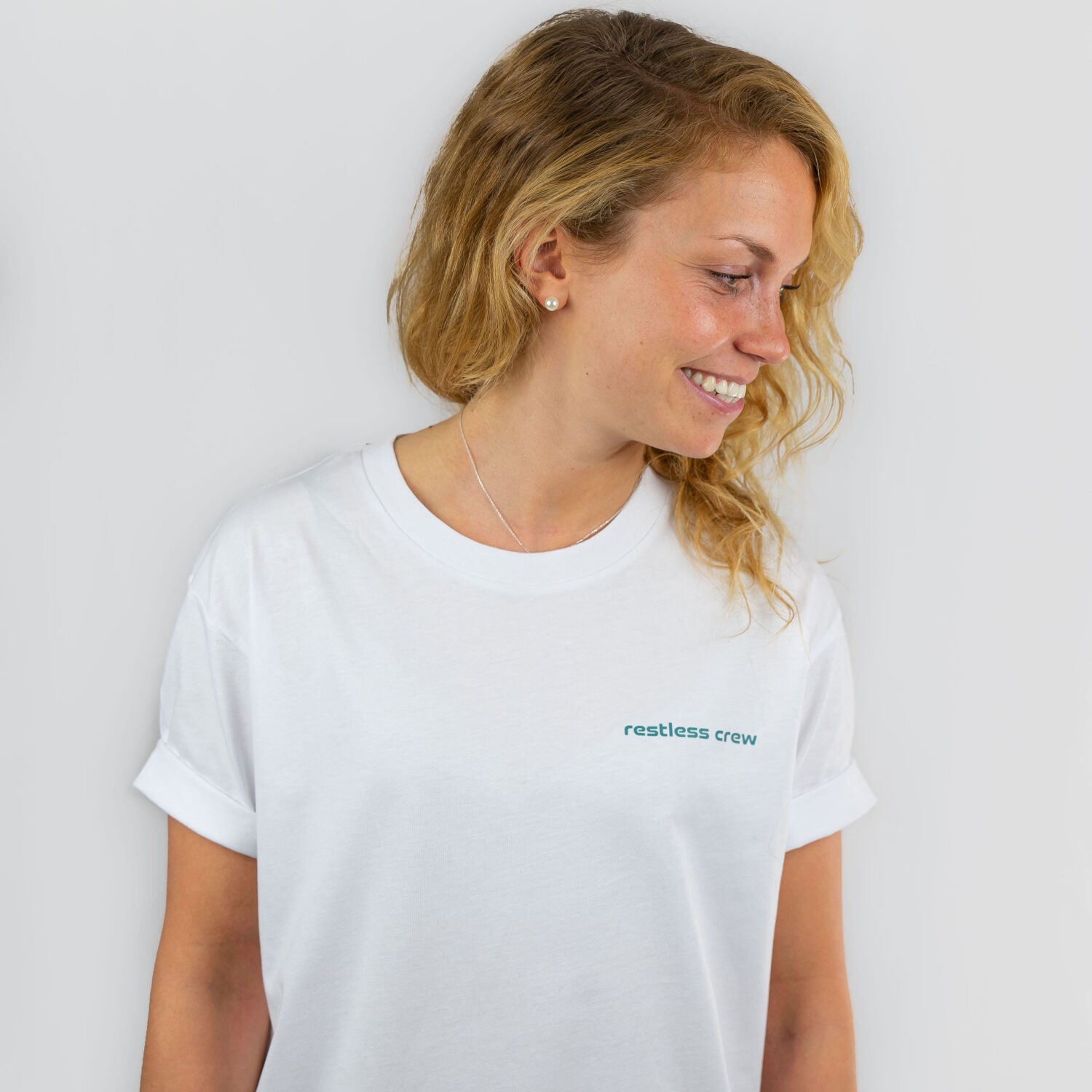 Restless Crew Damen T-Shirt YOSEMITE - White_1.4