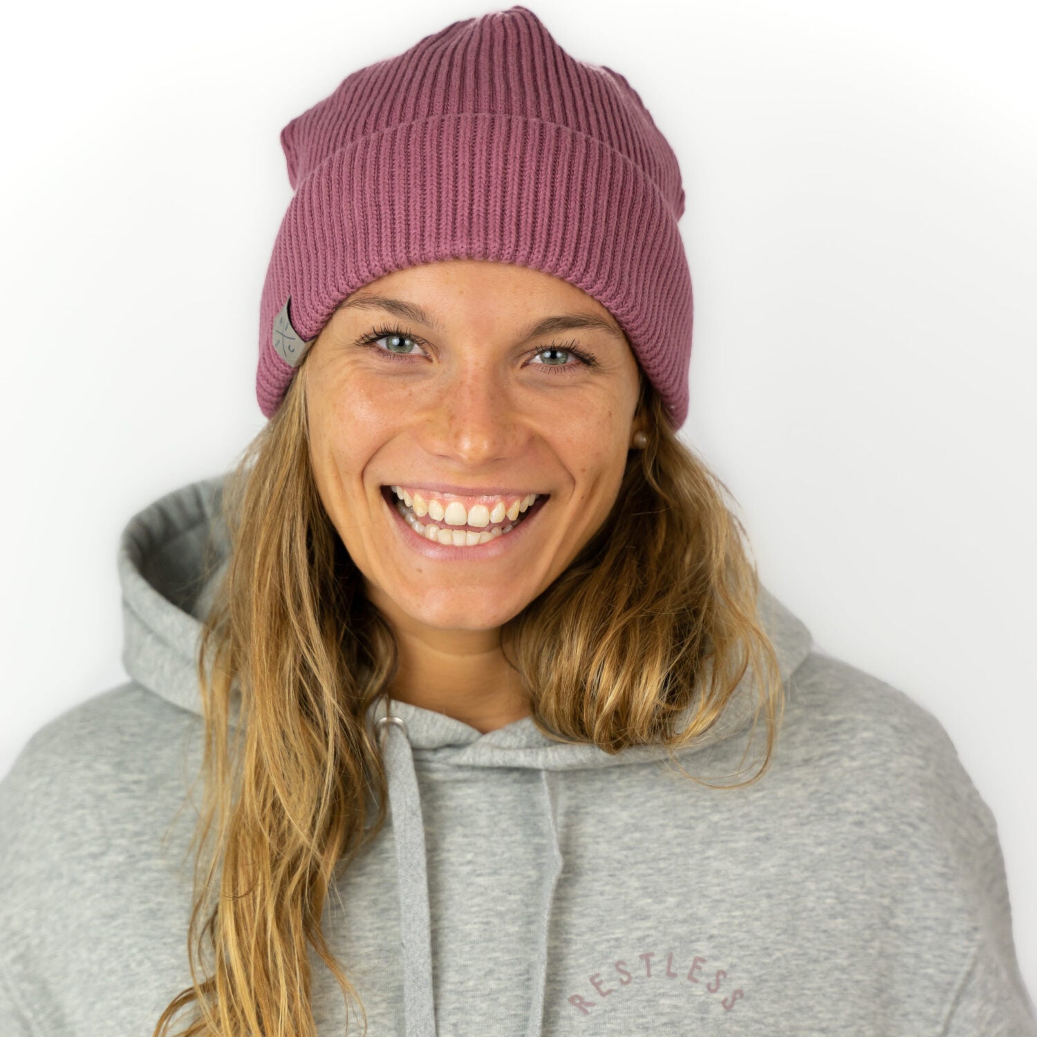 Restless Crew Unisex Fisherman BEANIE - Rose