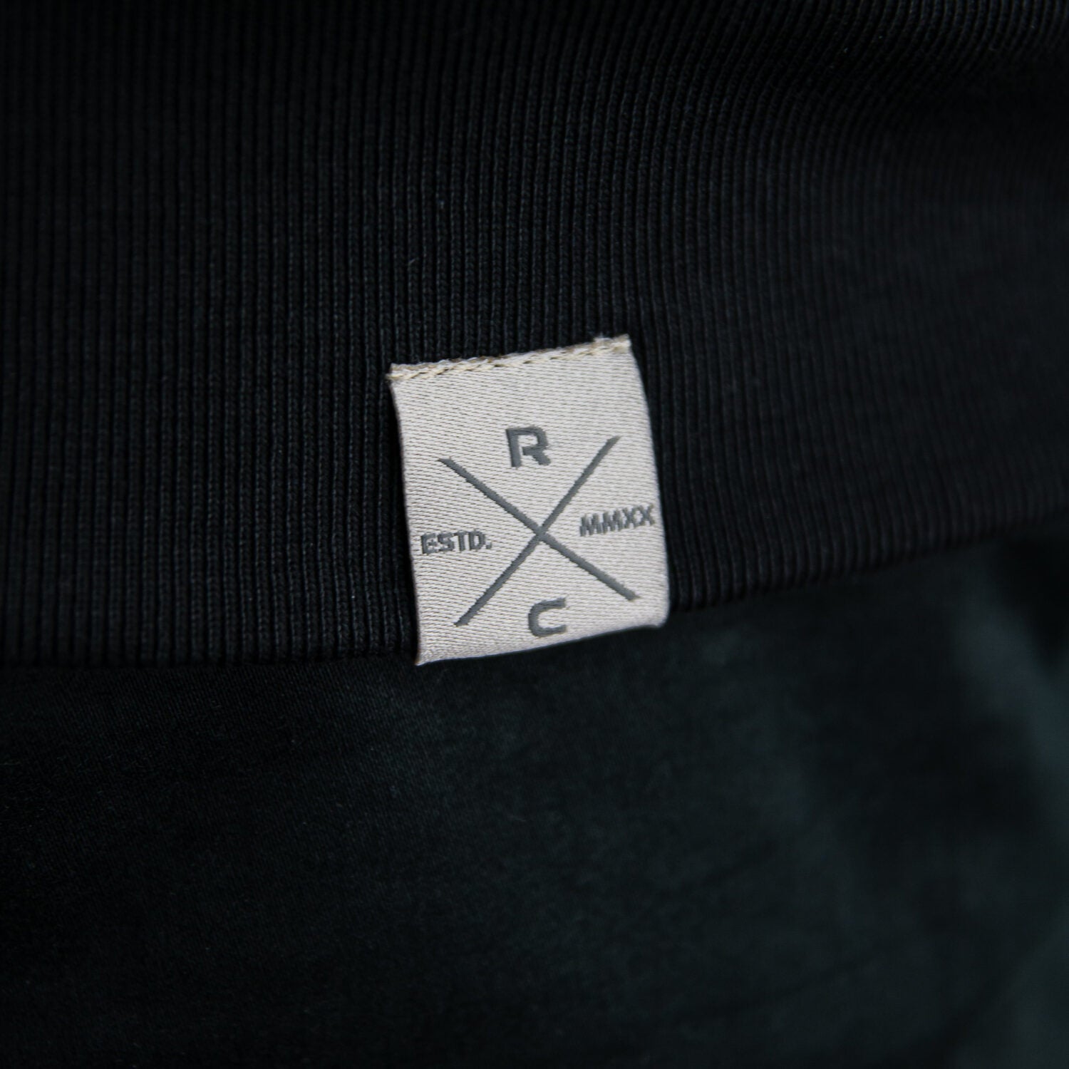 Restless Crew Unisex Hoodie "MOUNTAINS" - Black