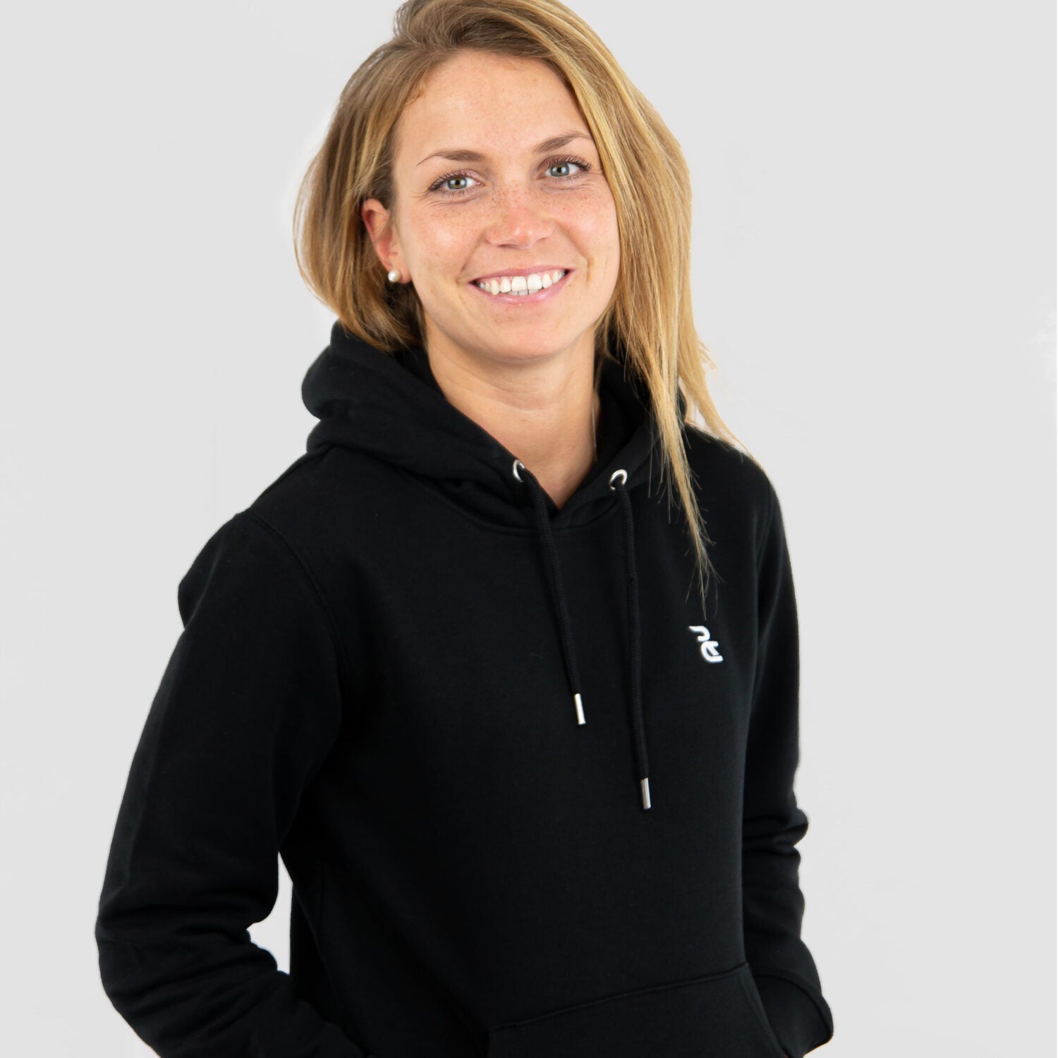 Restless Crew Unisex Hoodie "MOUNTAINS" - Black
