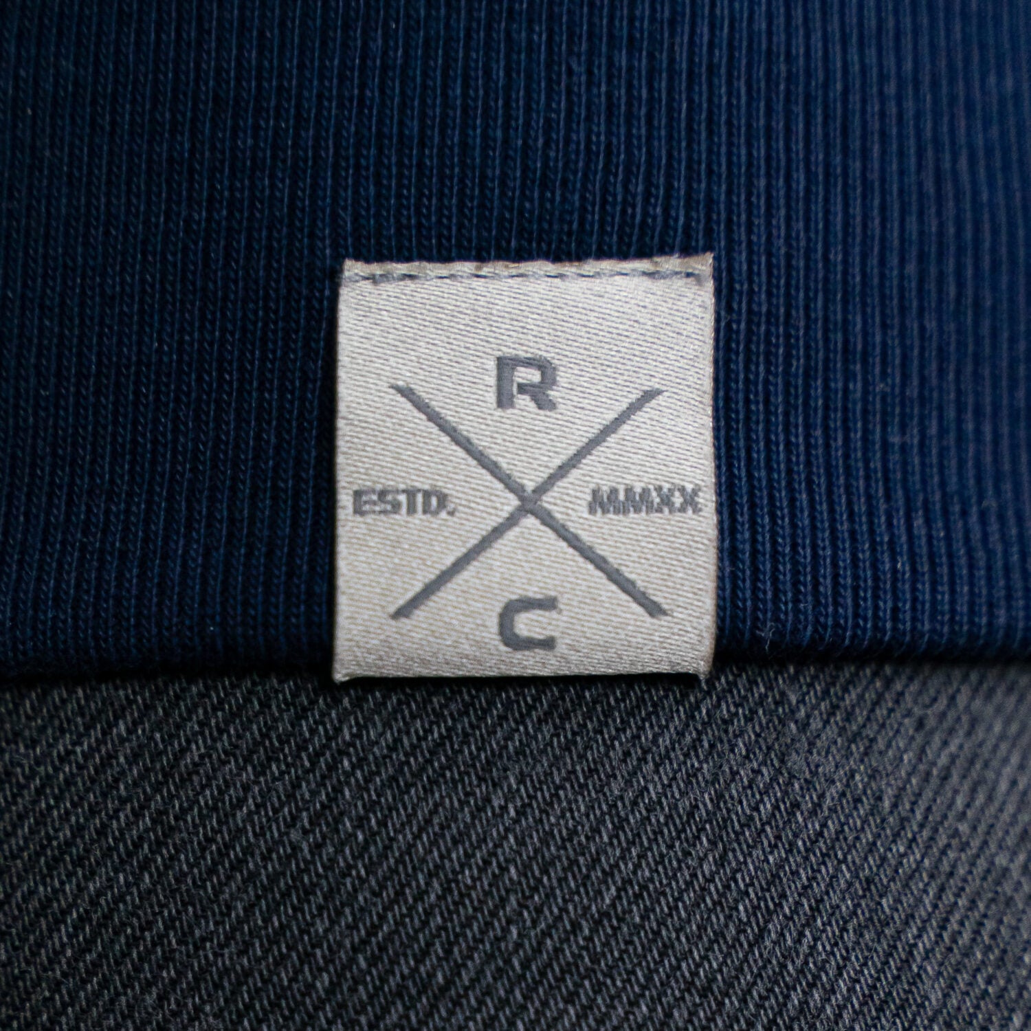 Restless Crew Unisex Hoodie "MOUNTAINS" - French Navy