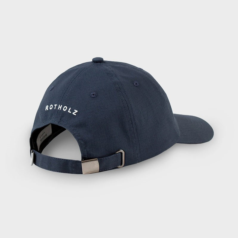 Rotholz Ripstop Dad Cap - Navy