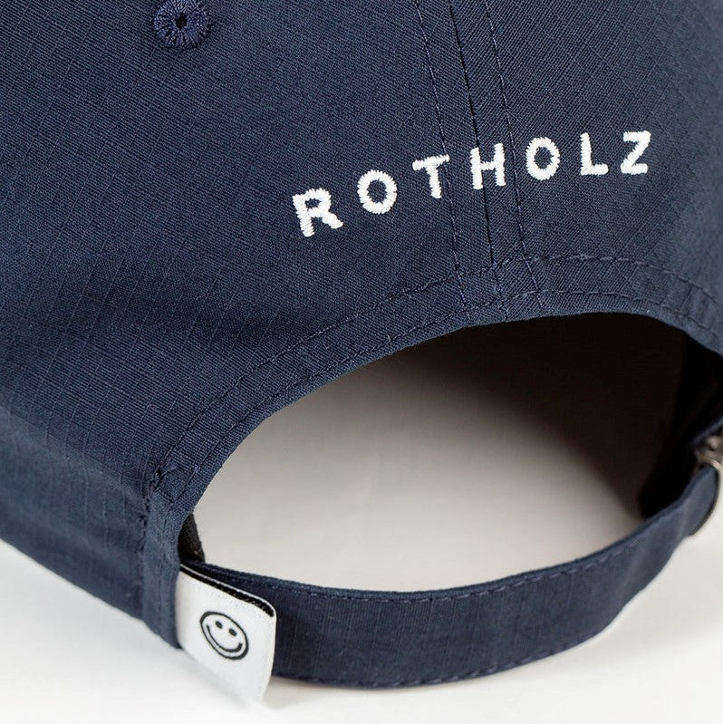 Rotholz Ripstop Dad Cap - Navy