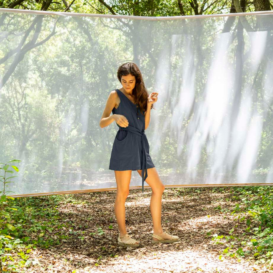 SUITE13LAB 2in1 Jumpsuit "BRUC" - blue night