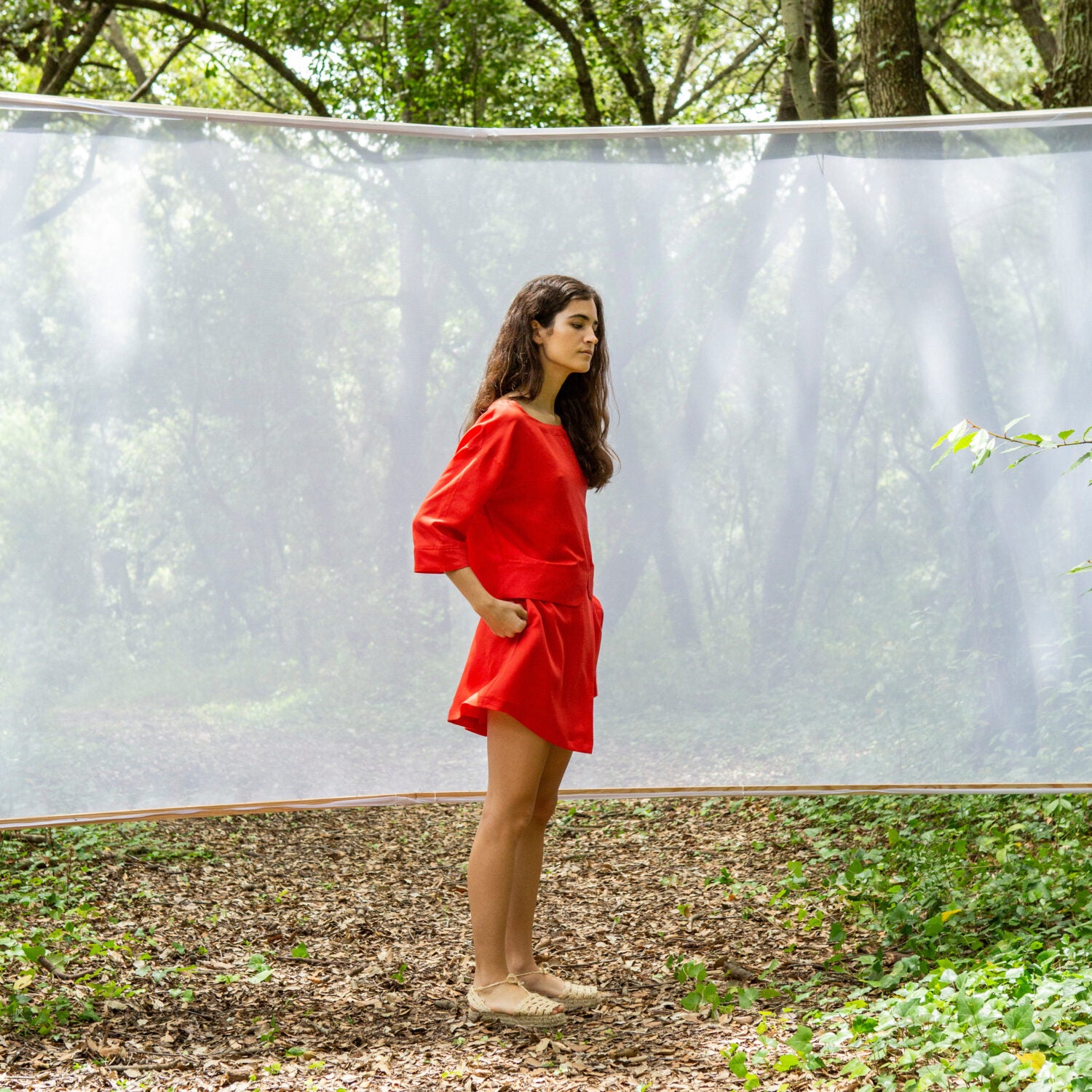 SUITE13LAB Bluse Frida- poppy red