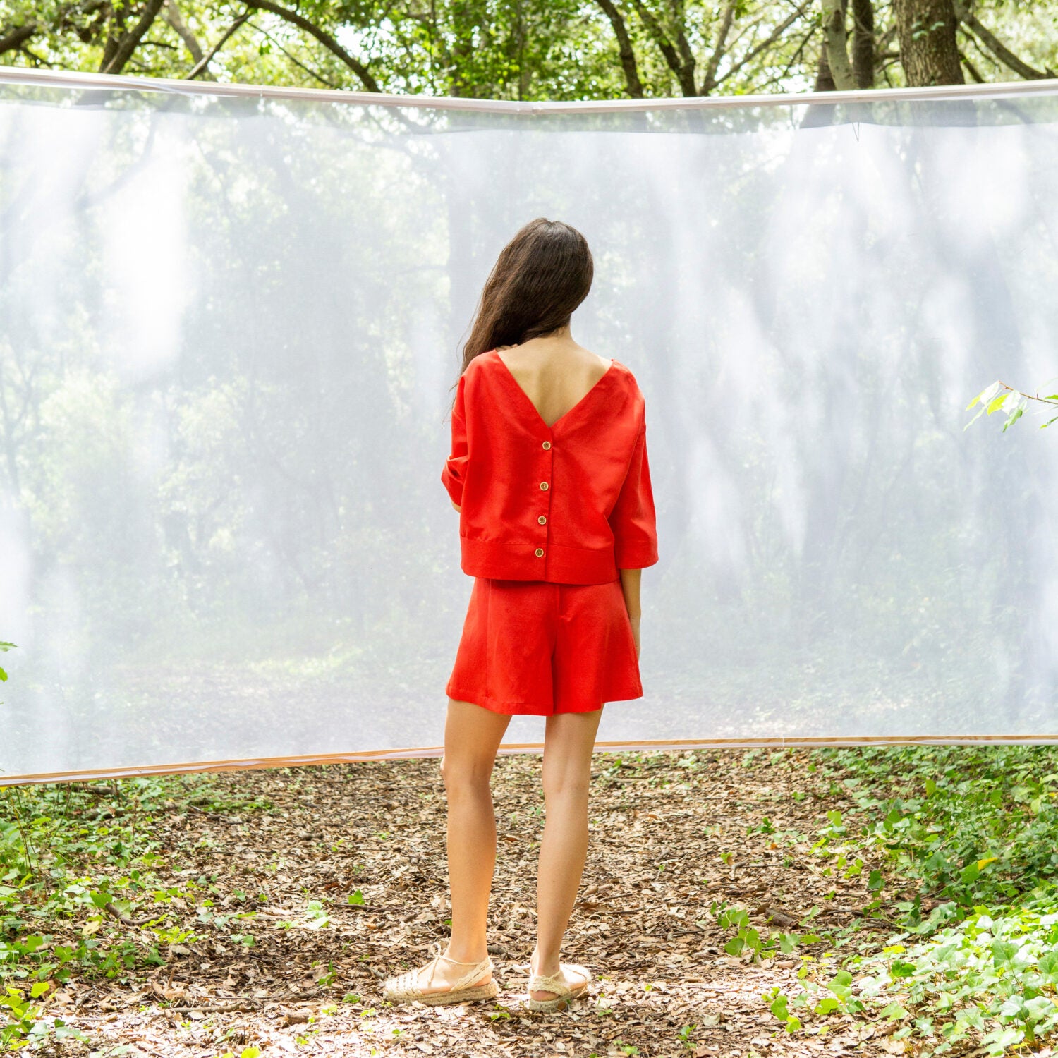 SUITE13LAB Bluse Frida- poppy red