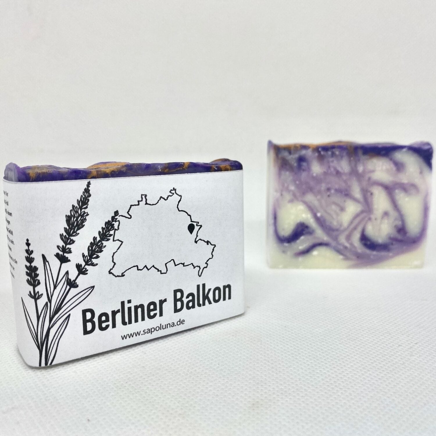 Sapoluna Lavendel Seife "Berliner Balkon"