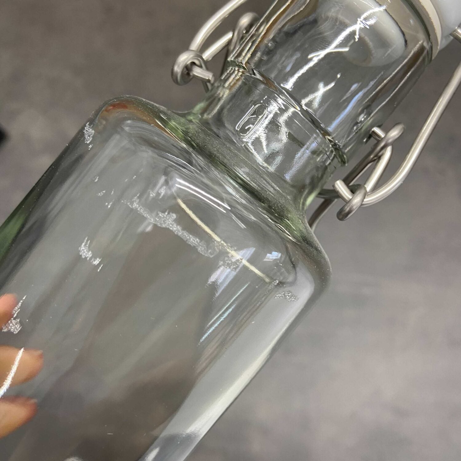 soulbottles 0,6l Glastrinkflasche "Der Elefant" - Dritte Wahl