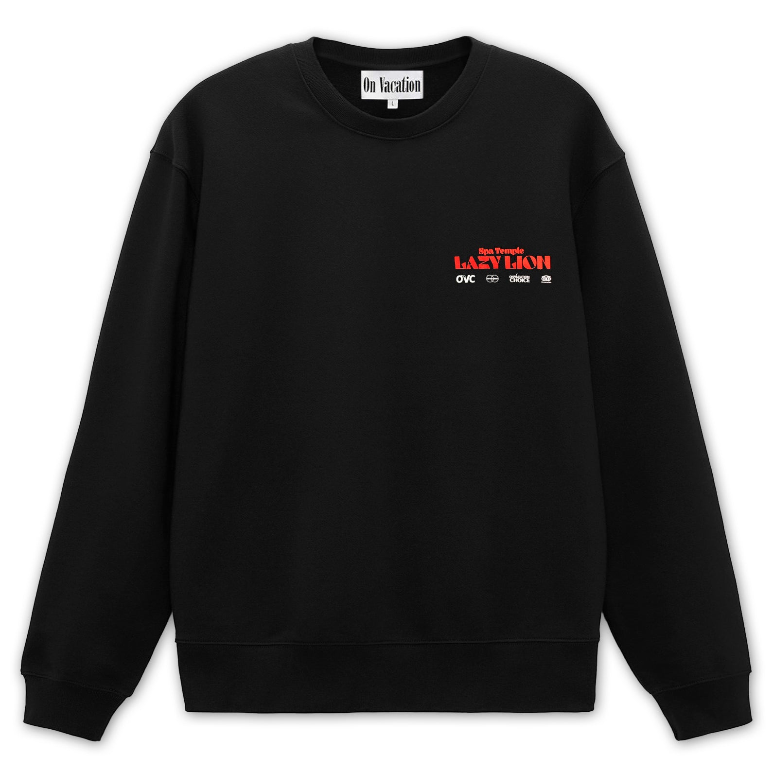 On Vacation Unisex Sweater "Bali Hotel" Black