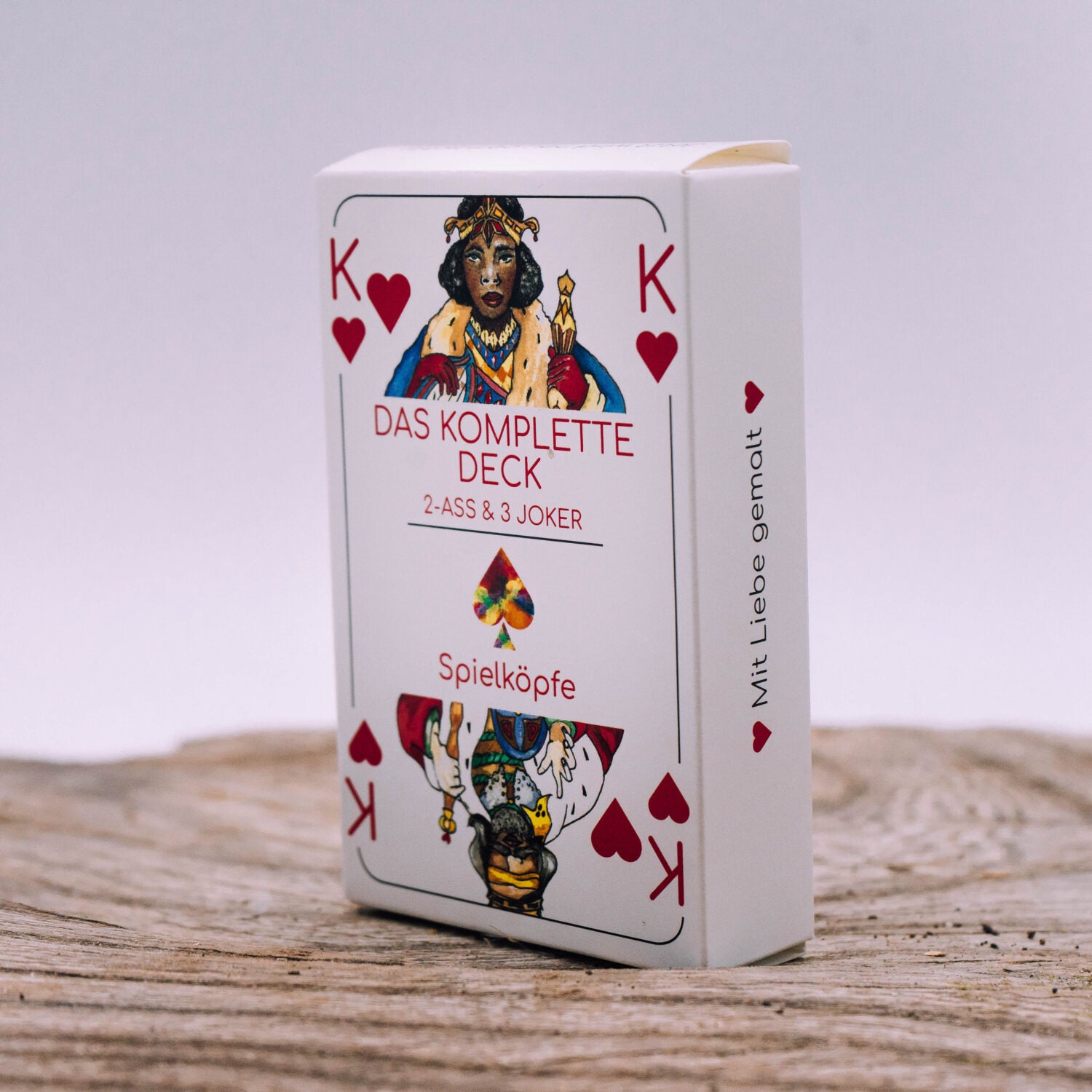 Spielköpfe "Das komplette Deck" Altes Design