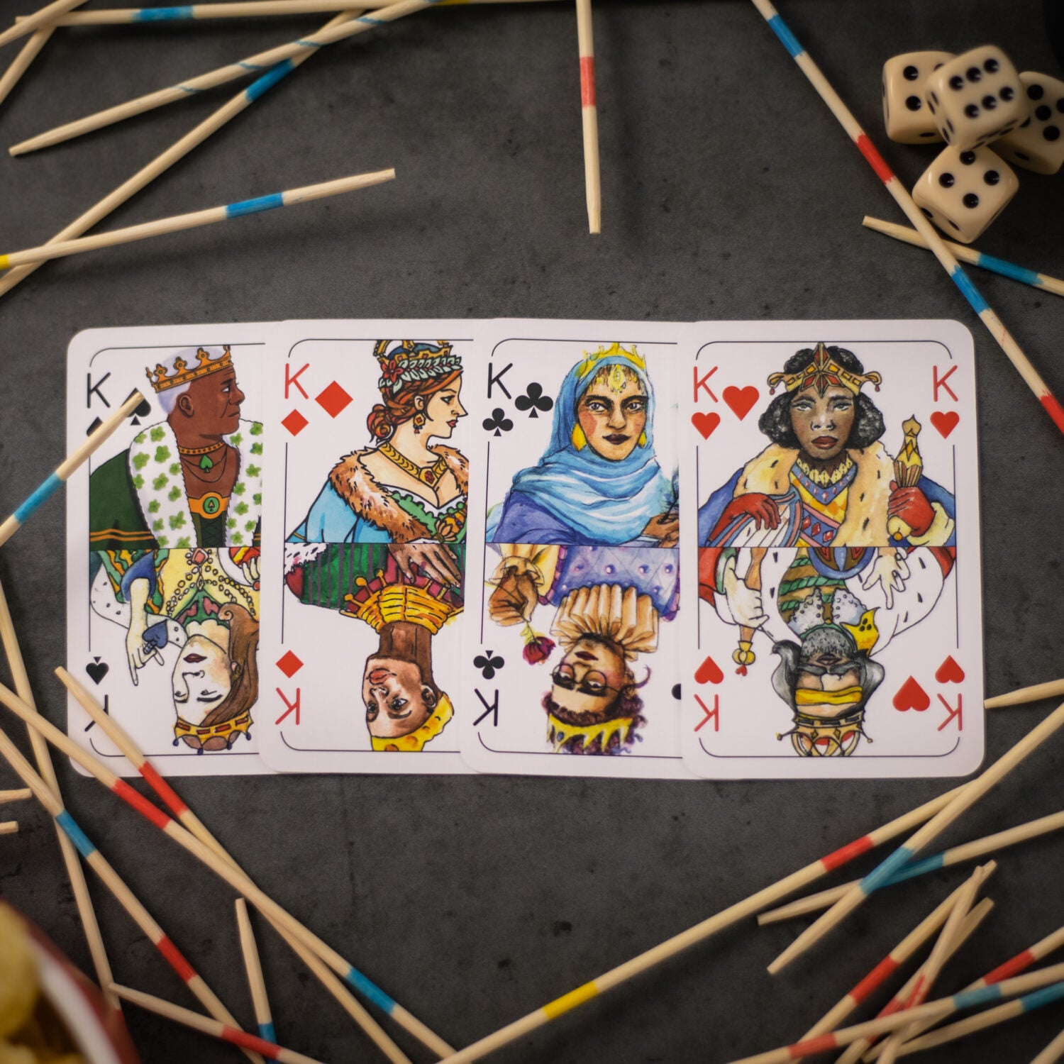 Spielköpfe Gendergerechte Spielkarten - Doppelkopf