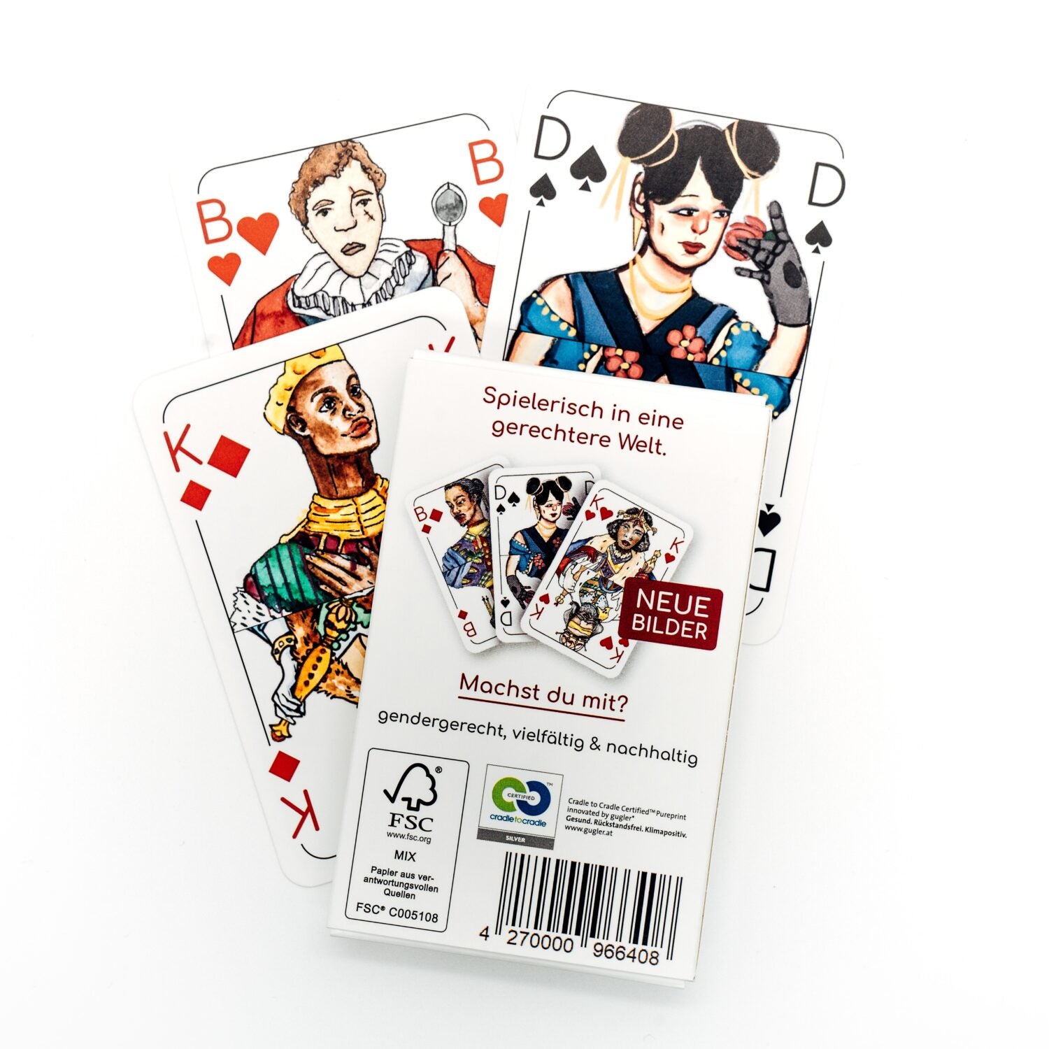 Spielköpfe "Das Skat-Deck"