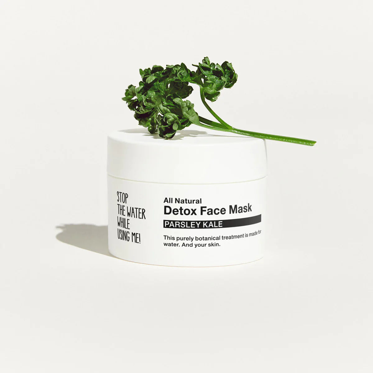STOP THE WATER Gesichtsmaske "Parsley Kale Detox"