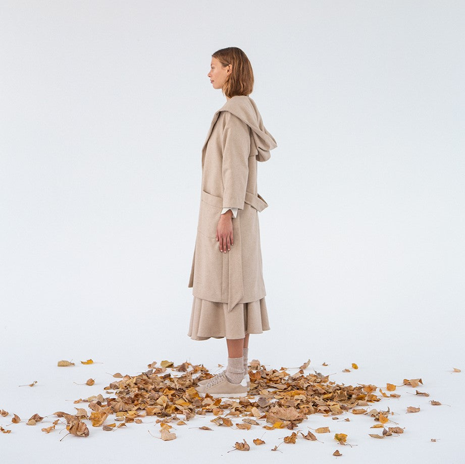SUITE13LAB Mantel "ODA" - Beige