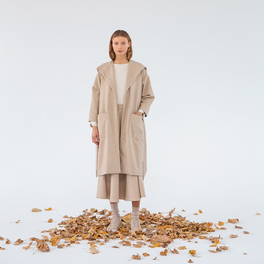 SUITE13LAB Mantel "ODA" - Beige
