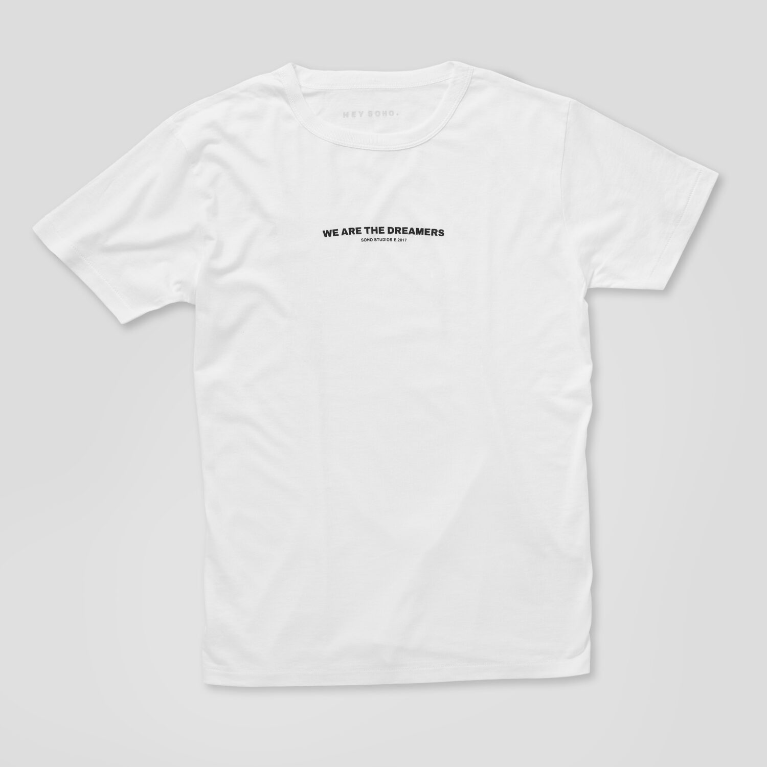 hey soho T-Shirt "We are the dreamers" Weiß