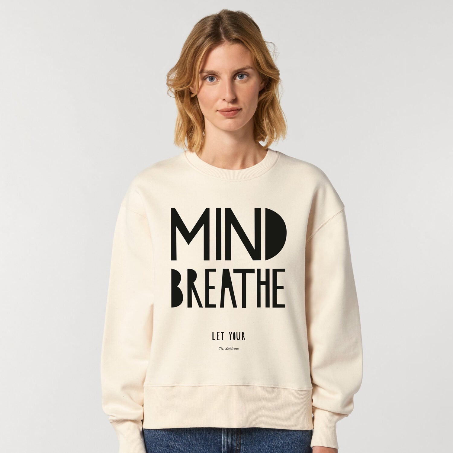 The colorful crew "Mind breathe" Sweater