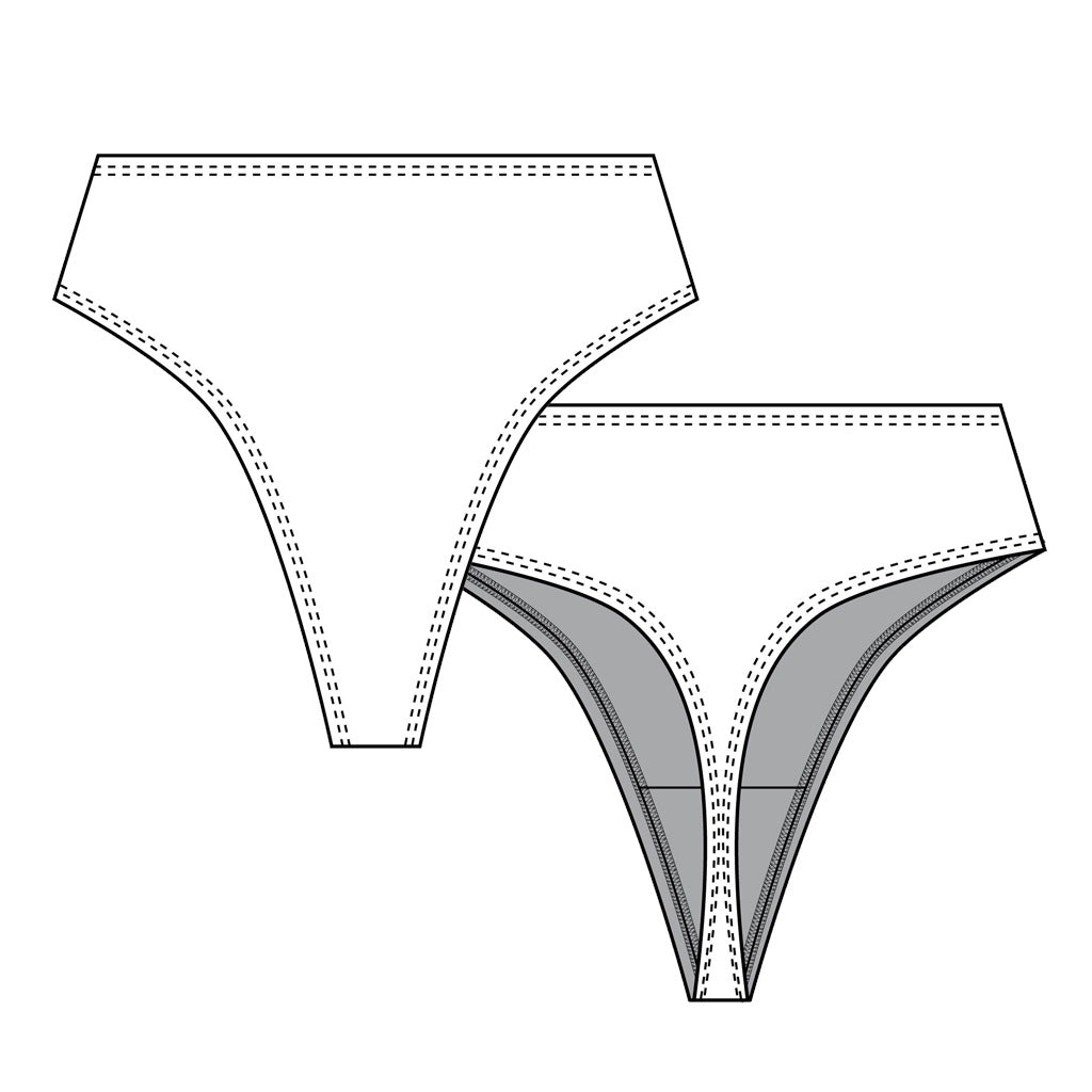 Tizz & Tonic "HIGH-HIP" Tanga