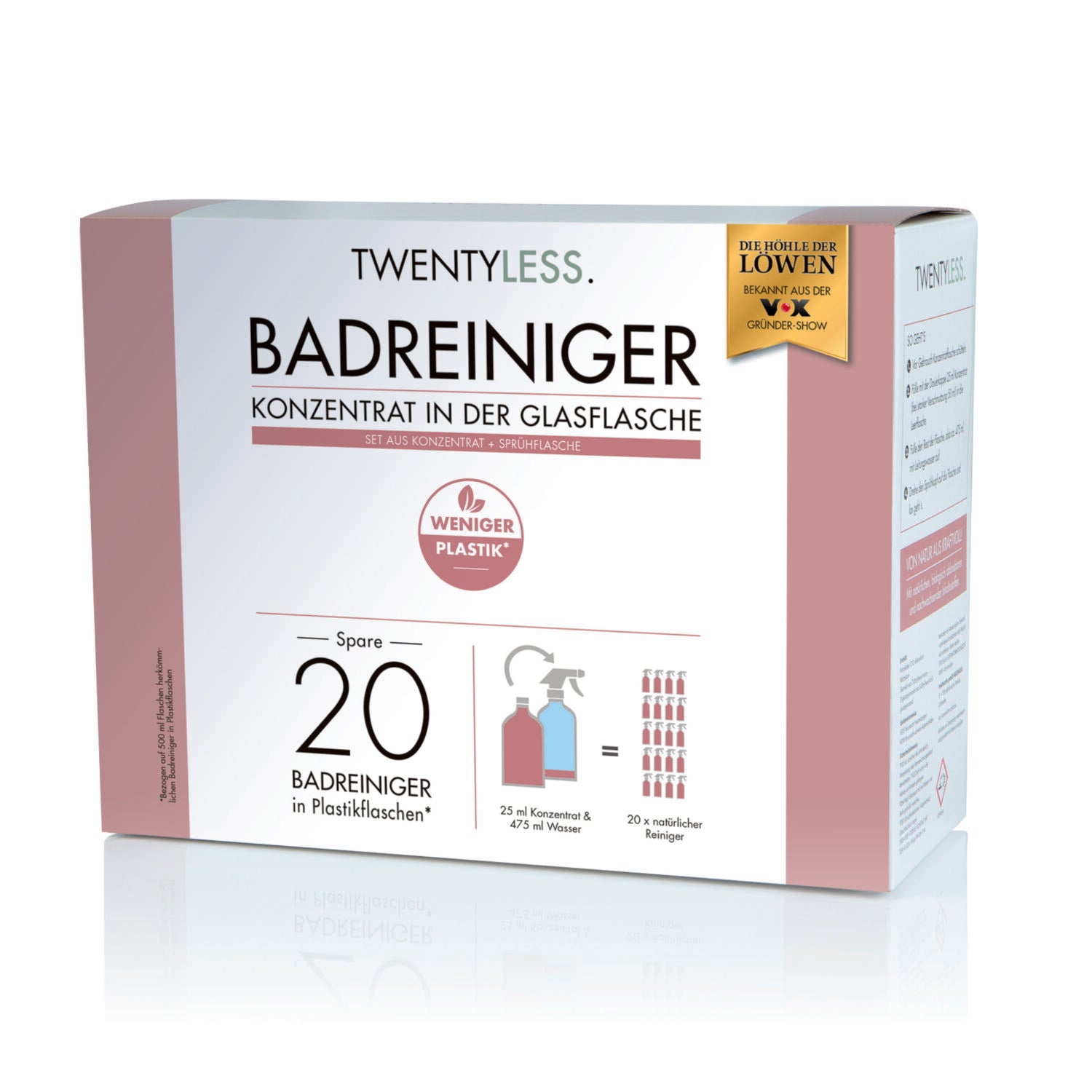 TWENTYLESS Badreiniger Set