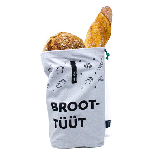 Umtüten Wiederverwendbare Broot-Tüüt aus Bio-Baumwolle