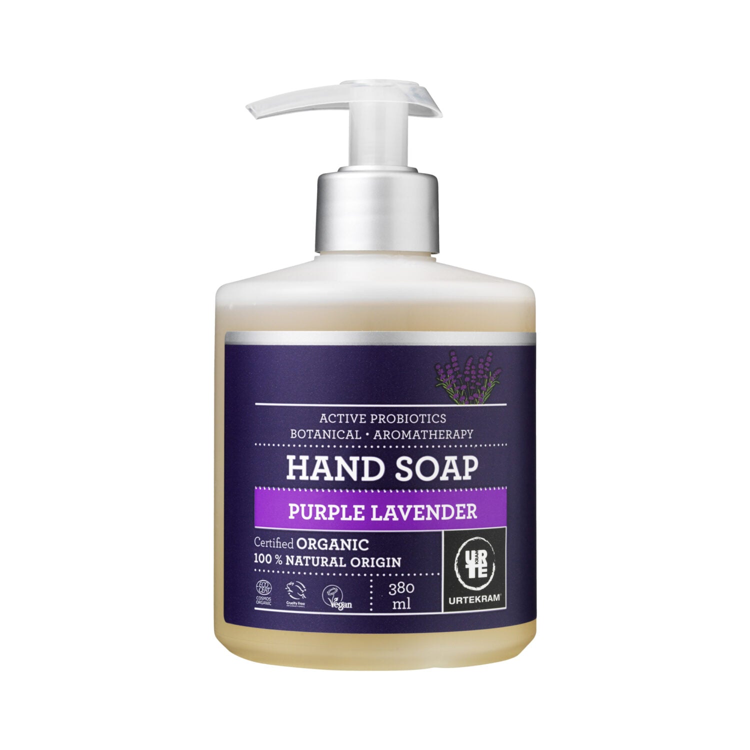 Urtekram Flüssige Handseife Lavendel 380ml