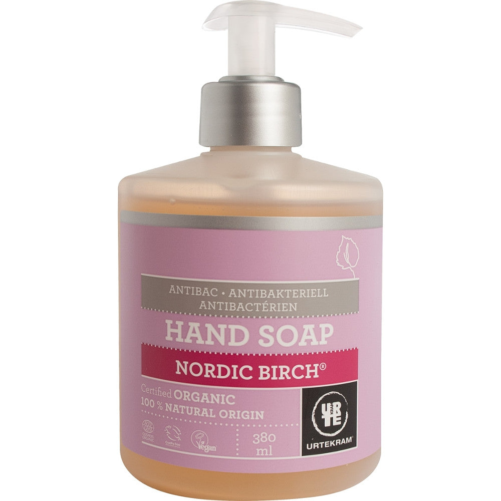 Urtekram "Nordic Birch" flüssige Handseife antibakteriell 380 ml - Dritte Wahl