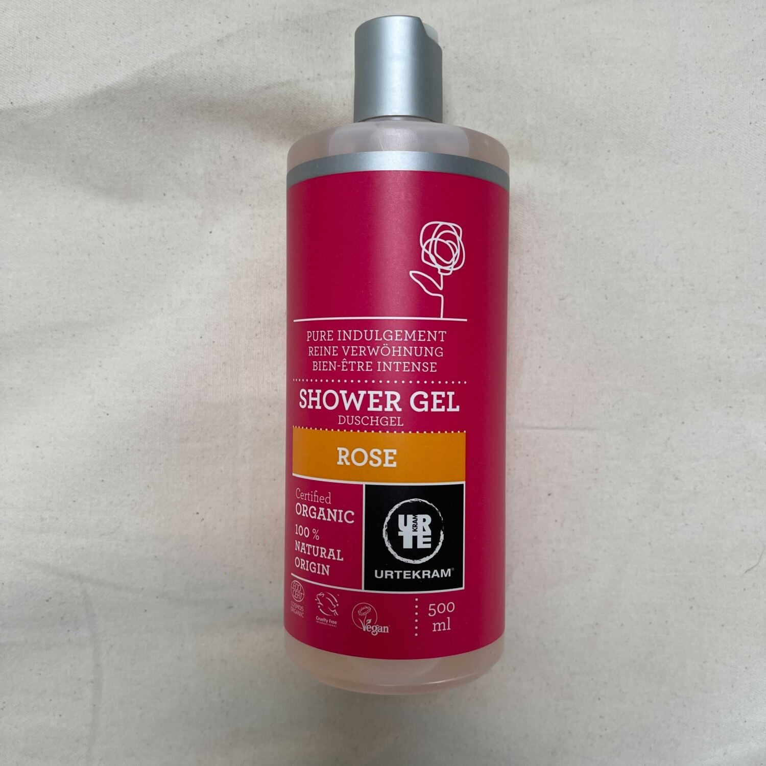 Urtekram Shower Gel "Rose" 500 ml