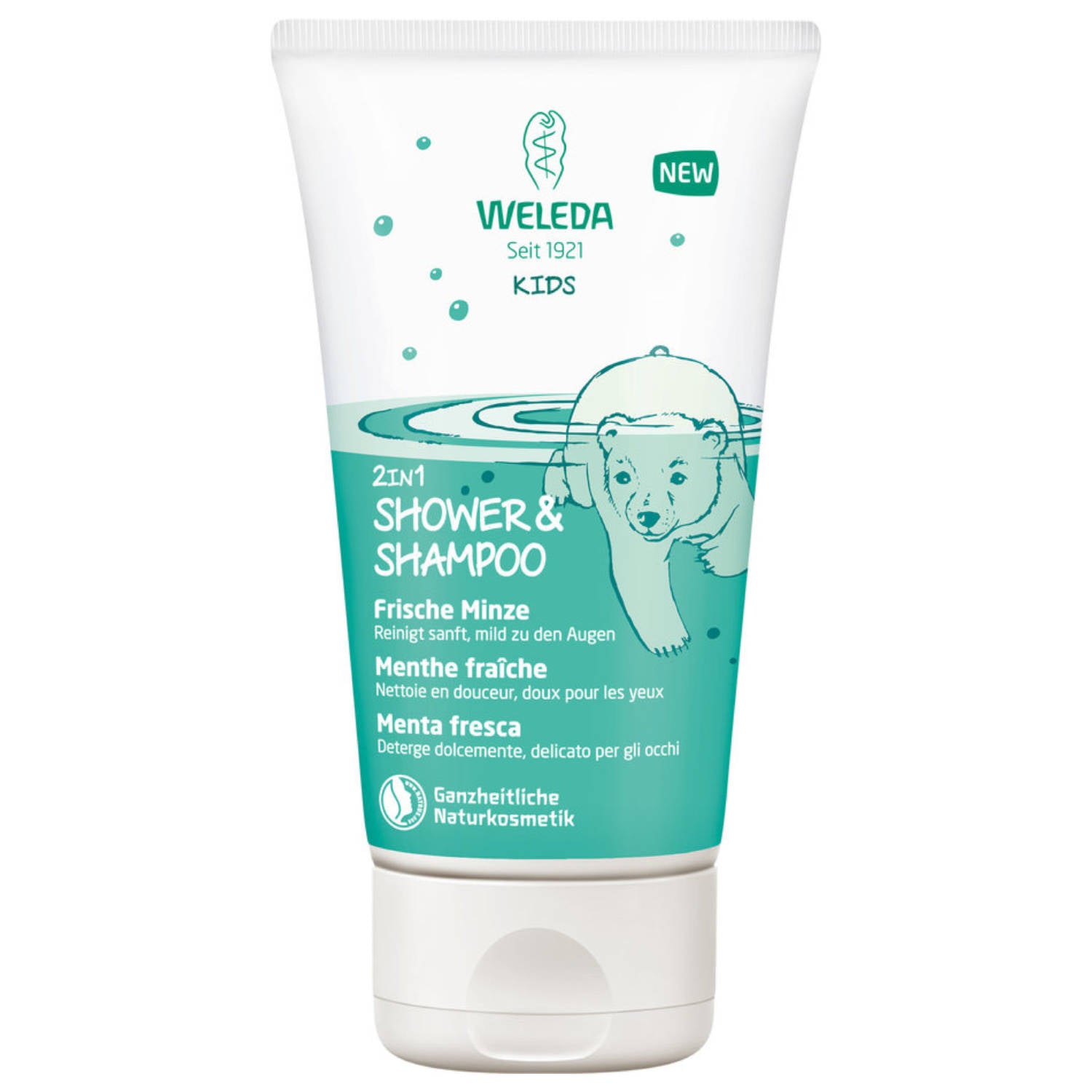 Weleda Kids 2in1 Shower & Shampoo Minze