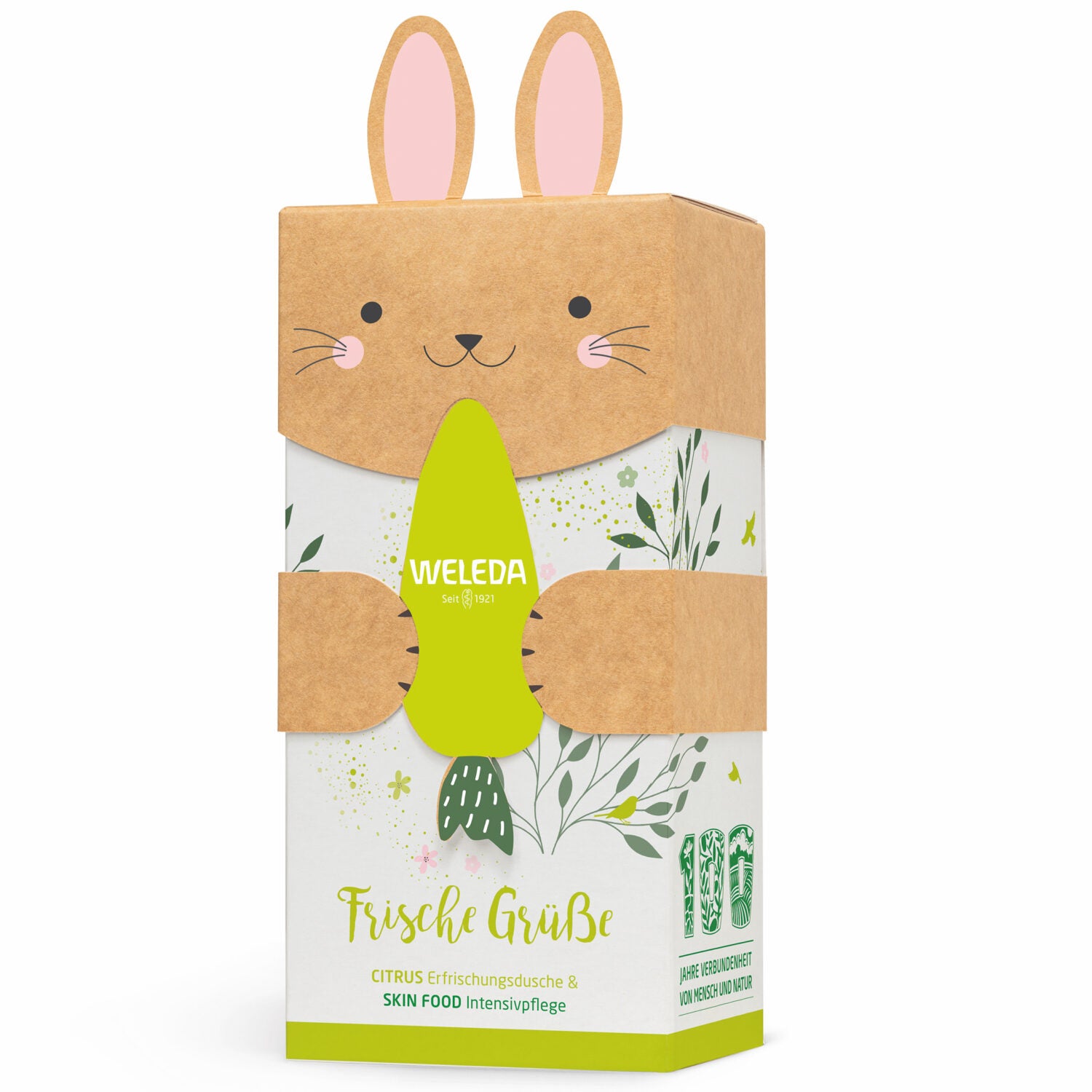 Weleda Frühlingsset "Frische Grüße" 200 ml + 75 ml
