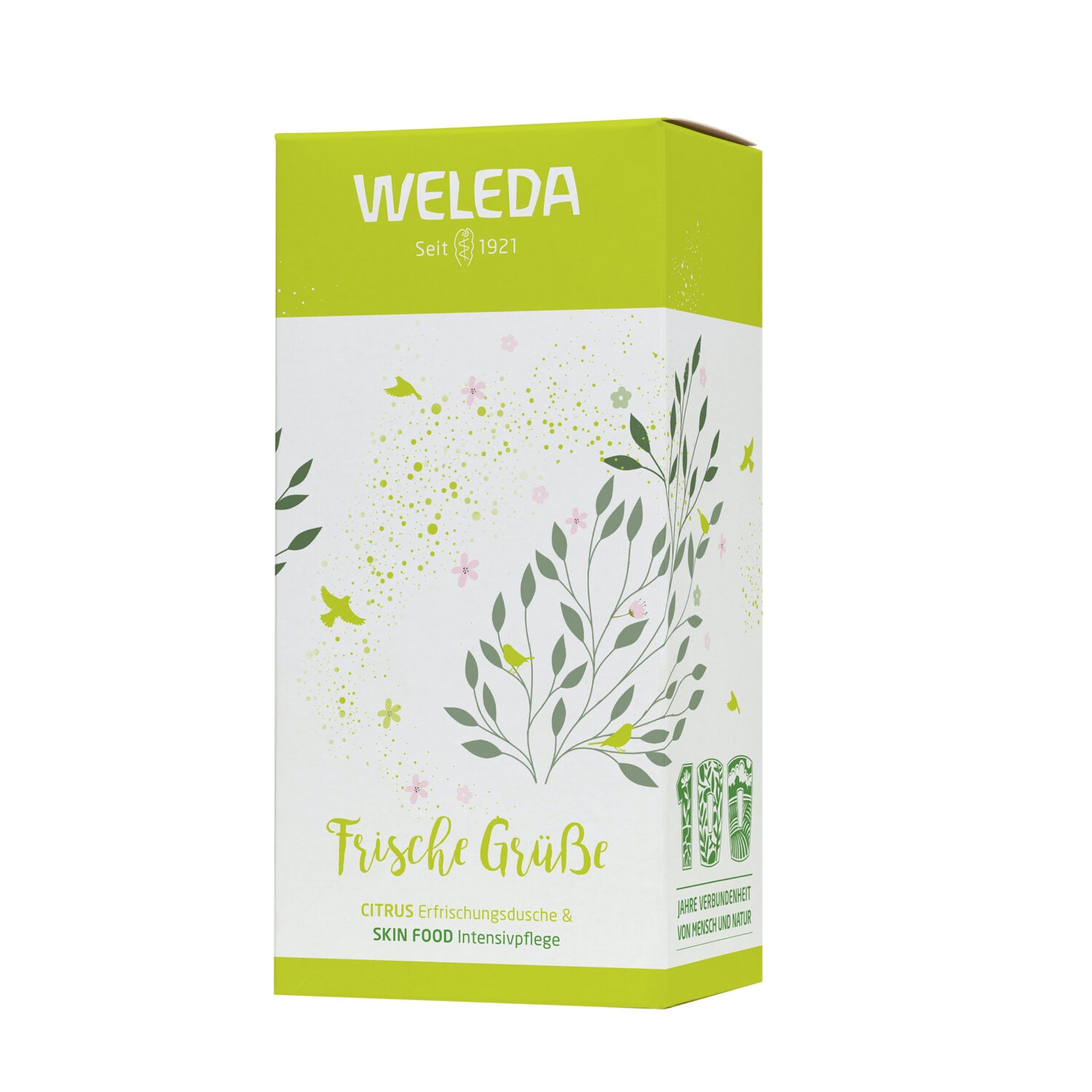 Weleda Frühlingsset "Frische Grüße" 200 ml + 75 ml