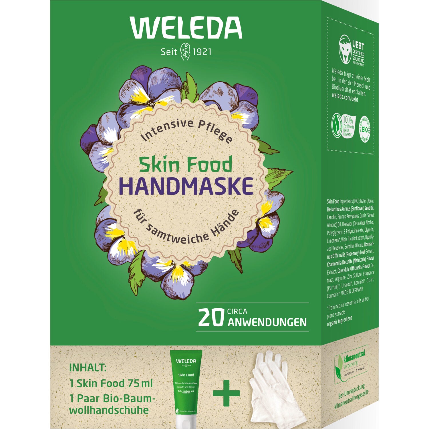 Weleda Geschenkset "Skin Food" Handmaske 75 ml