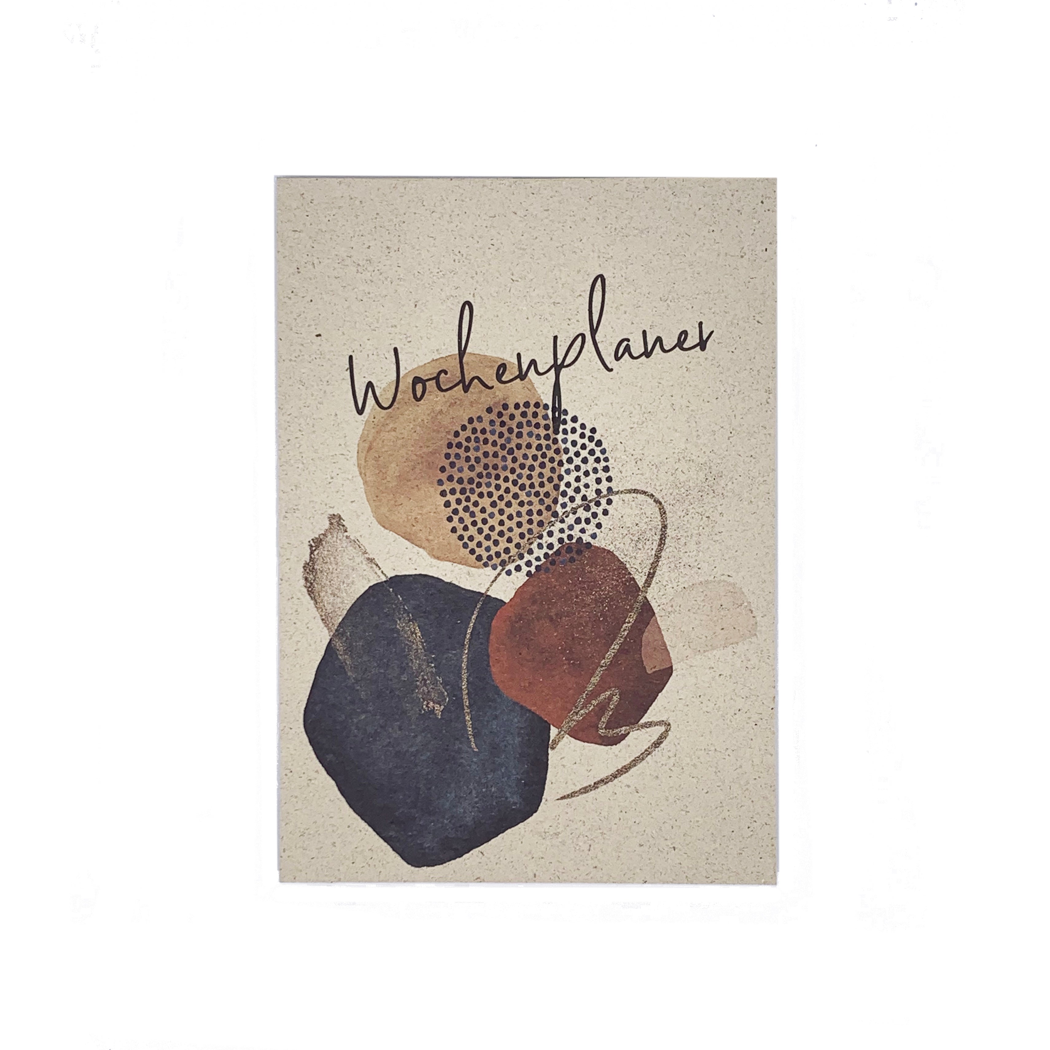 Creapaper Wochenplaner aus Graspapier Nature Tones